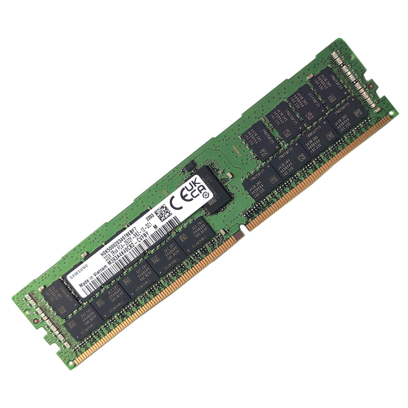 32GB DDR4 2933 MHz ECC Reg M393A4K40CB2-CVF Compatible P00924-B21 Ranuras de RAM-
