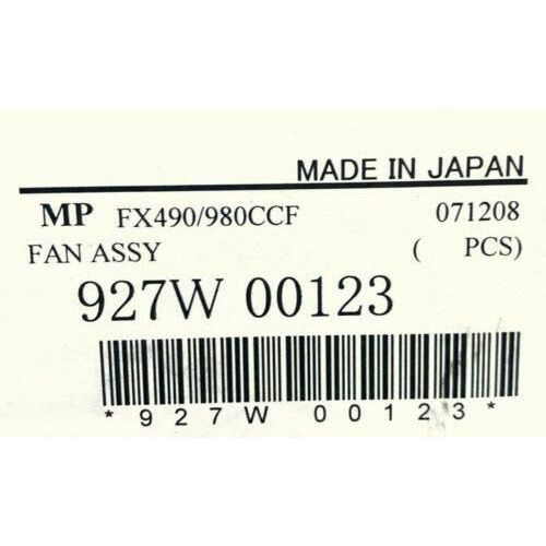 Cooler Minebea-Matsushita Motor Corp. 2410ML-05W-B39 Axial Fan 24 VDC 0.08 Amps - MFerraz Tecnologia