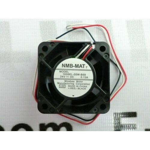 NMB-MAT 1608KL-05W-B69 Cooling Fan 3Pins DC 24V 40× 40×20MM Black cooler - MFerraz Tecnologia