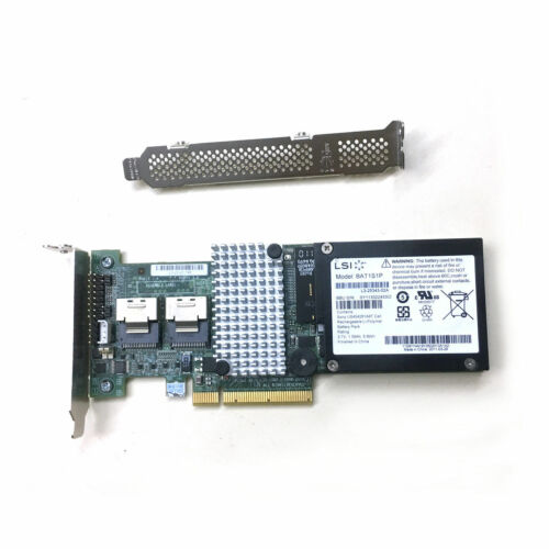 Controladora IBM M5015 / LSI Megaraid 9260-8i SATA / SAS Controller RAID + BAT1S1P battery - MFerraz Tecnologia