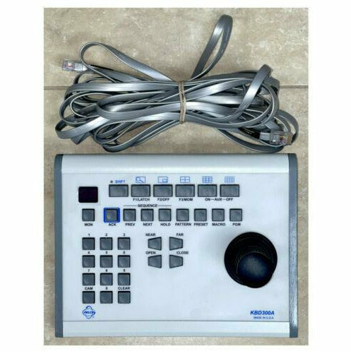 Controle Pelco KBD300A PTZ Keyboard JOYSTICK/CONTROLLER - MFerraz Tecnologia