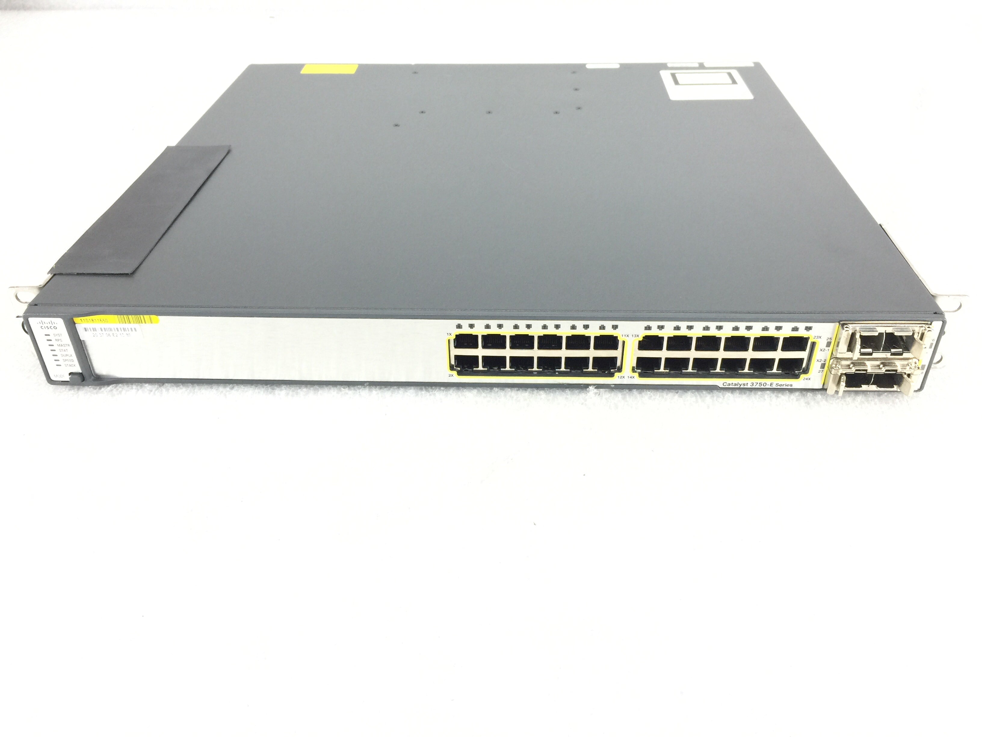 Cisco Catalyst 3750-E 24- Port Stackable Network Switch (WS-C3750E-24TD)