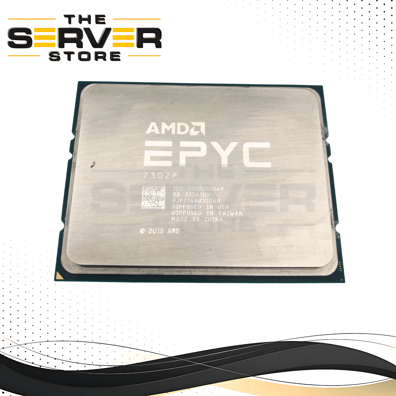 AMD EPYC 7302P 3.0GHz 16 Core 128MB 155W SP3 CPU (Dell Locked) AMD7302P-DELL 100-000000049