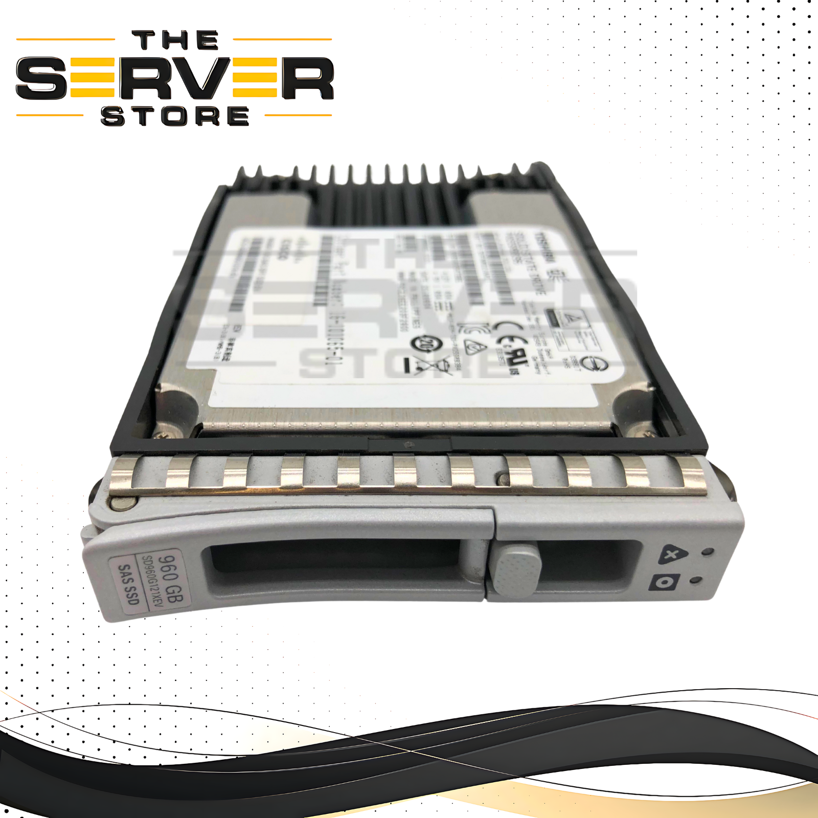 Cisco 960GB SAS 12Gbps MLC 2.5" SSD Toshiba Enterprise PX05SRB UCS-SD960G121X-EV