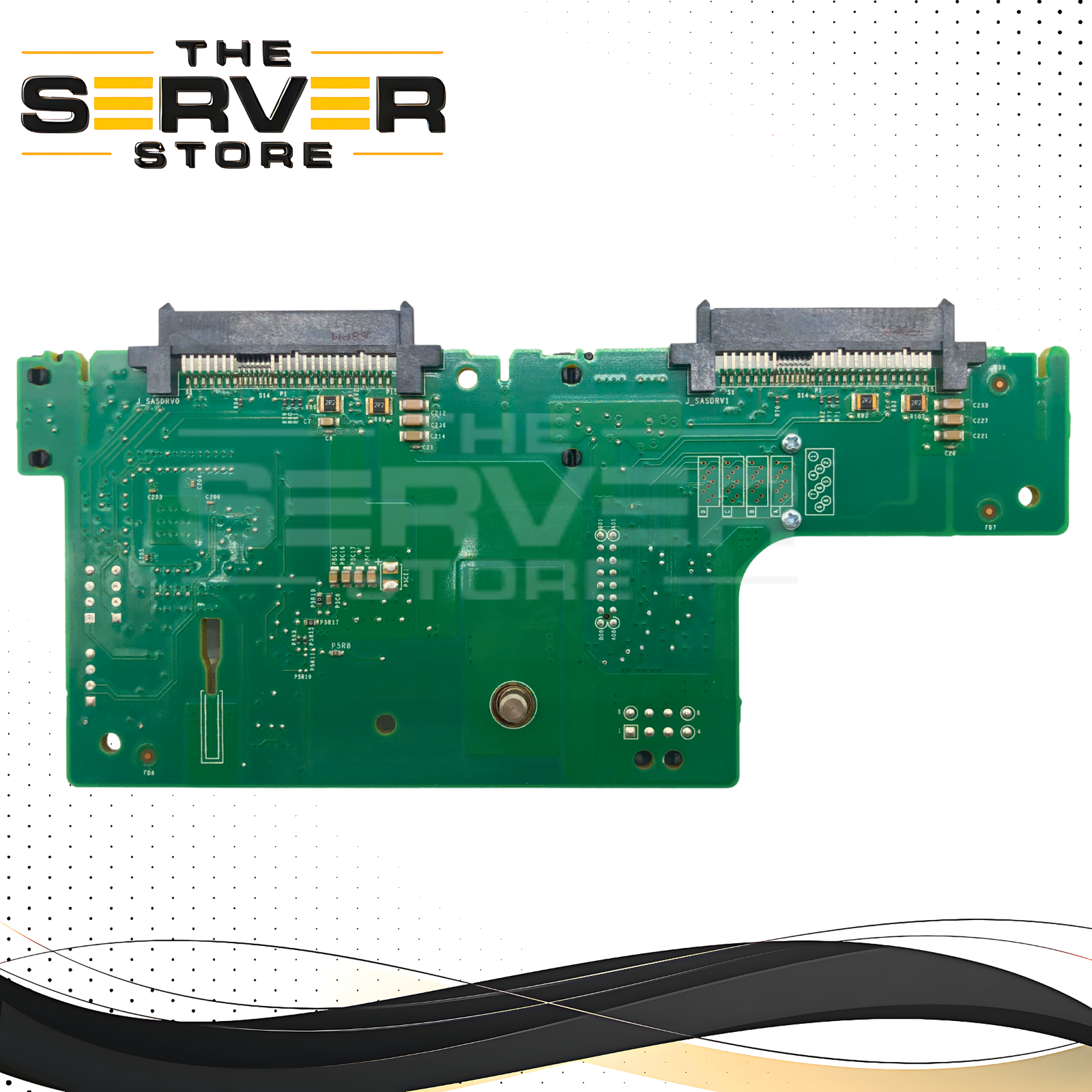 Dell PowerEdge R730xd Rear 2-Bay 2.5" SFF HDD Backplane Kit w/Cables 0NHDXG NHDXG