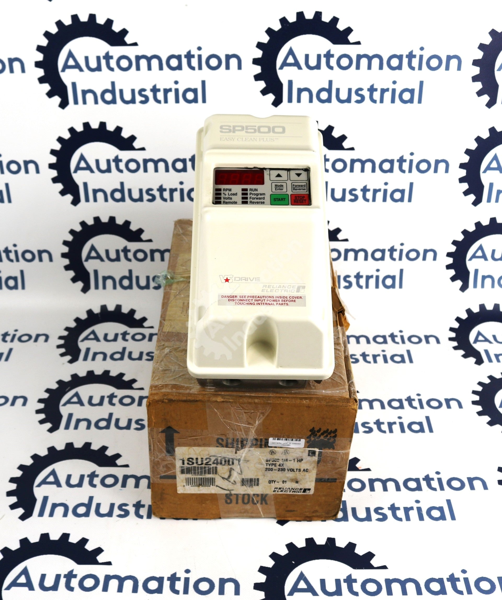 1SU24001 by Reliance Electric 1HP 230V Drive SP500 New Surplus Factory Package