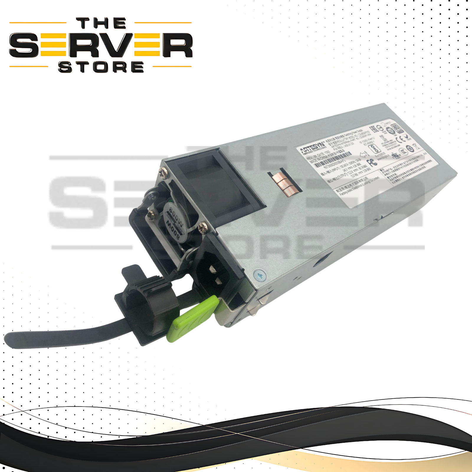 Artesyn 800W 80+ Platinum 1U Redundant Hot-Swap PSU CSU800AP3100 CSU800AP-3-604