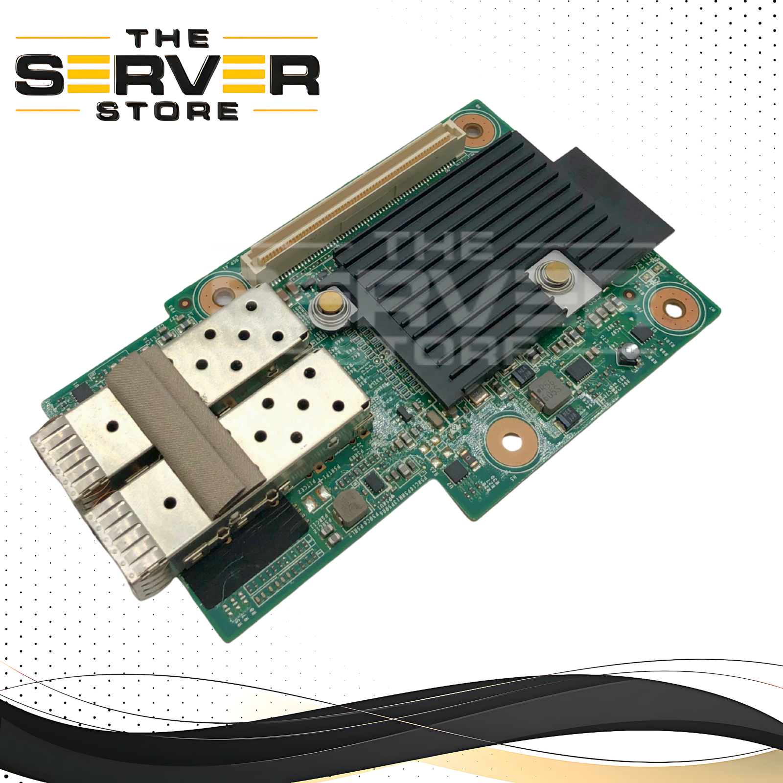 Dell PowerEdge R540 R440 Broadcom 57412 Dual-Port 10Gb SFP+ On-Board Network Daughter Card (NDC). P/N: GVXF4, 0GVXF4.