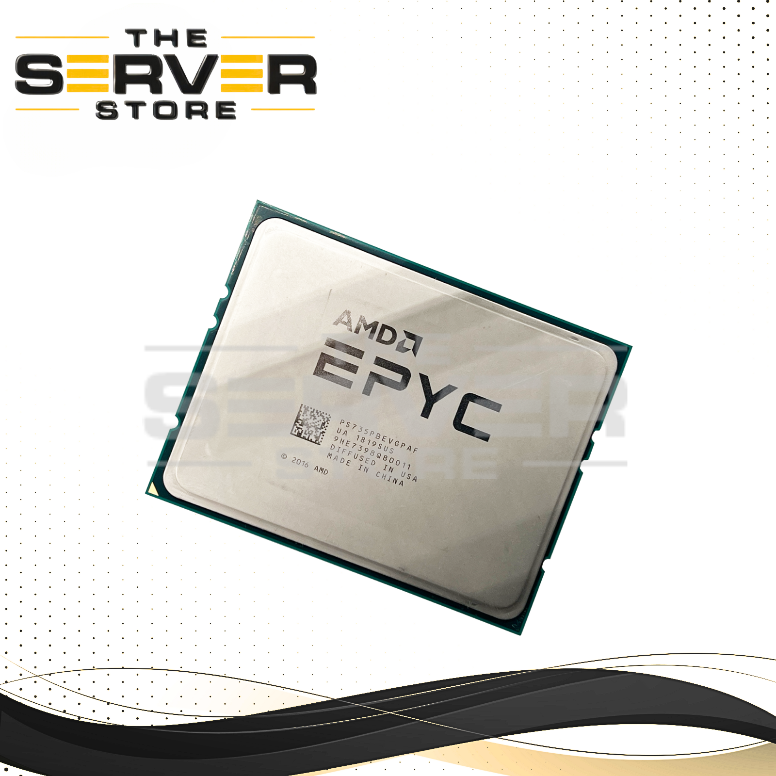 AMD EPYC 7351P 2.4GHz 16 Core 64MB 170W SP3 CPU (Unlocked) PS735PBEVGPAF