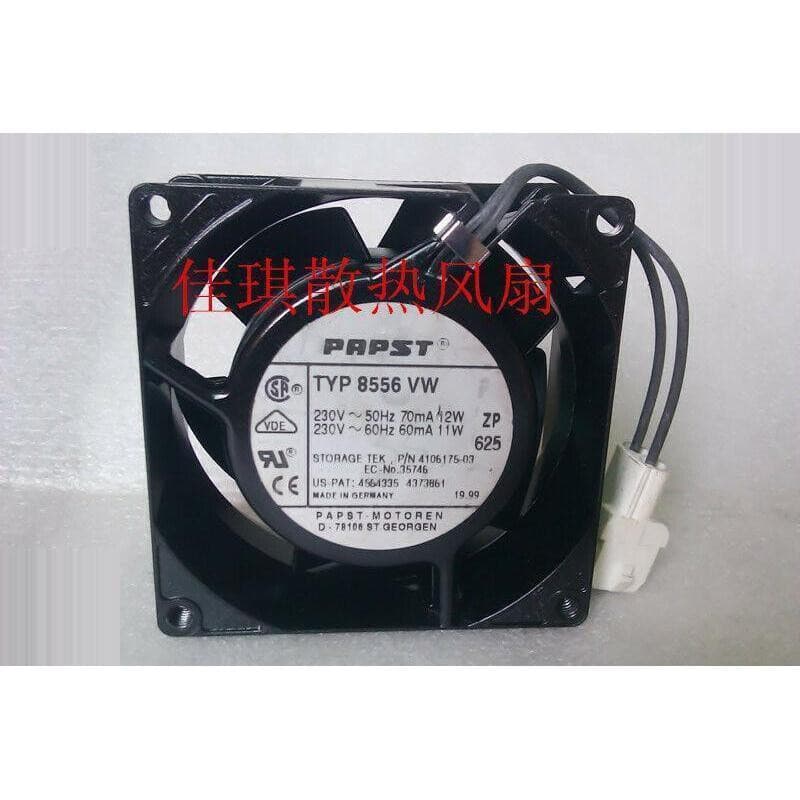 1pcs EBMPAPST TYP 8556 VW 8CM 8038 220V 11W / 12W AC fan-FoxTI