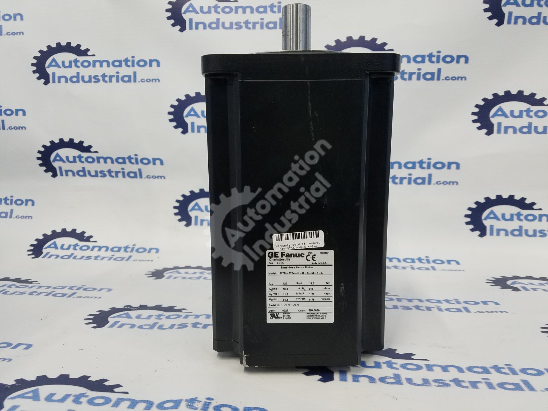 GE Fanuc  MTR-3T54-H-R-B-M-0-A Brushiess Servo Meter 600VDC