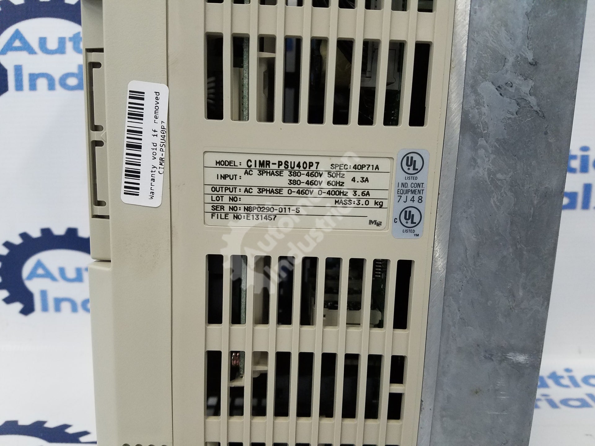 Yaskawa CIMR-PSU40P7 380-460v 50Hz 4.3A