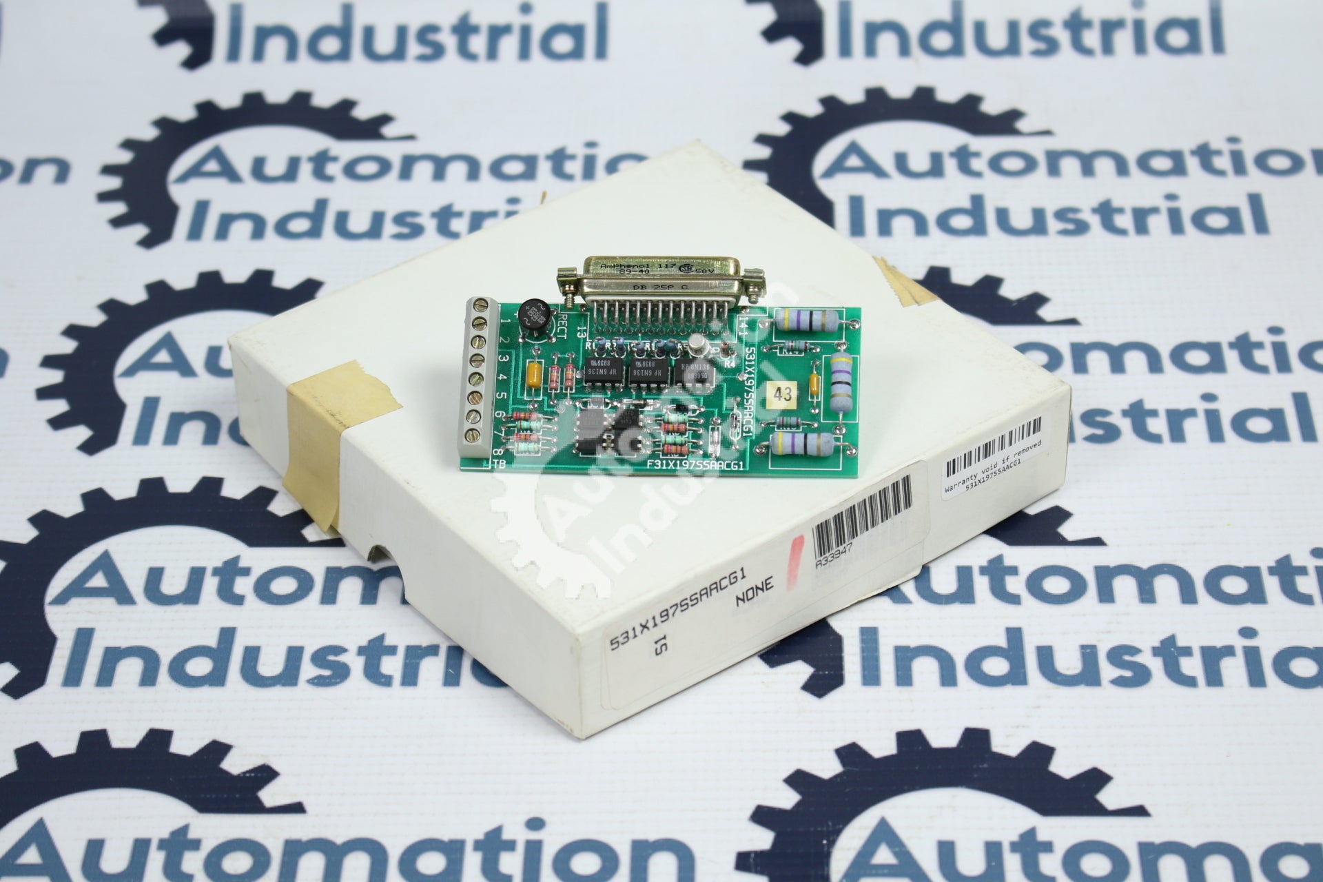 GE General Electric 531X197SSAACG1 F31X197SSAACG1 Amplifier Card NEW