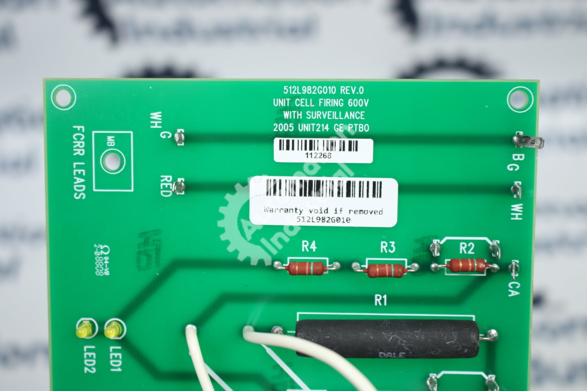 Embedded Power Control 512L982G010 Rev 0 Unit Cell Firing Board