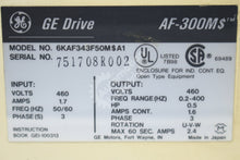 Carregar imagem no visualizador da galeria, GE General Electric 6KAF343F50M$A1 .5 AC Drive Micro Saver
