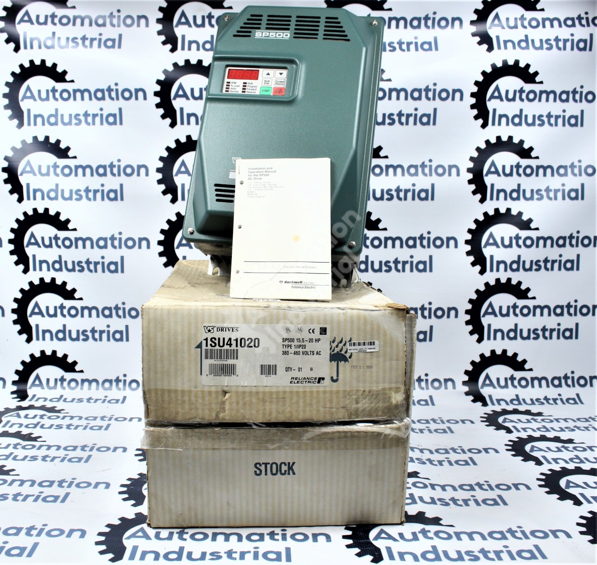 Reliance Electric 1SU41020 SP500 20HP AC Drive NEW