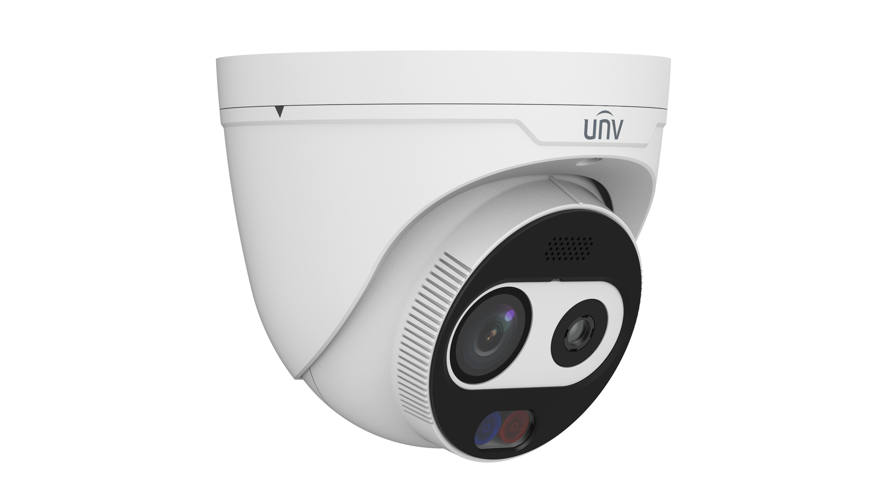 Uniview TIC3612SA-F2-4F3AC-I1 Dual Dual-spectrum Thermal Network Turret Camera Thermal:256*192(2.1mm)  Optical: 4MP(2.6mm)