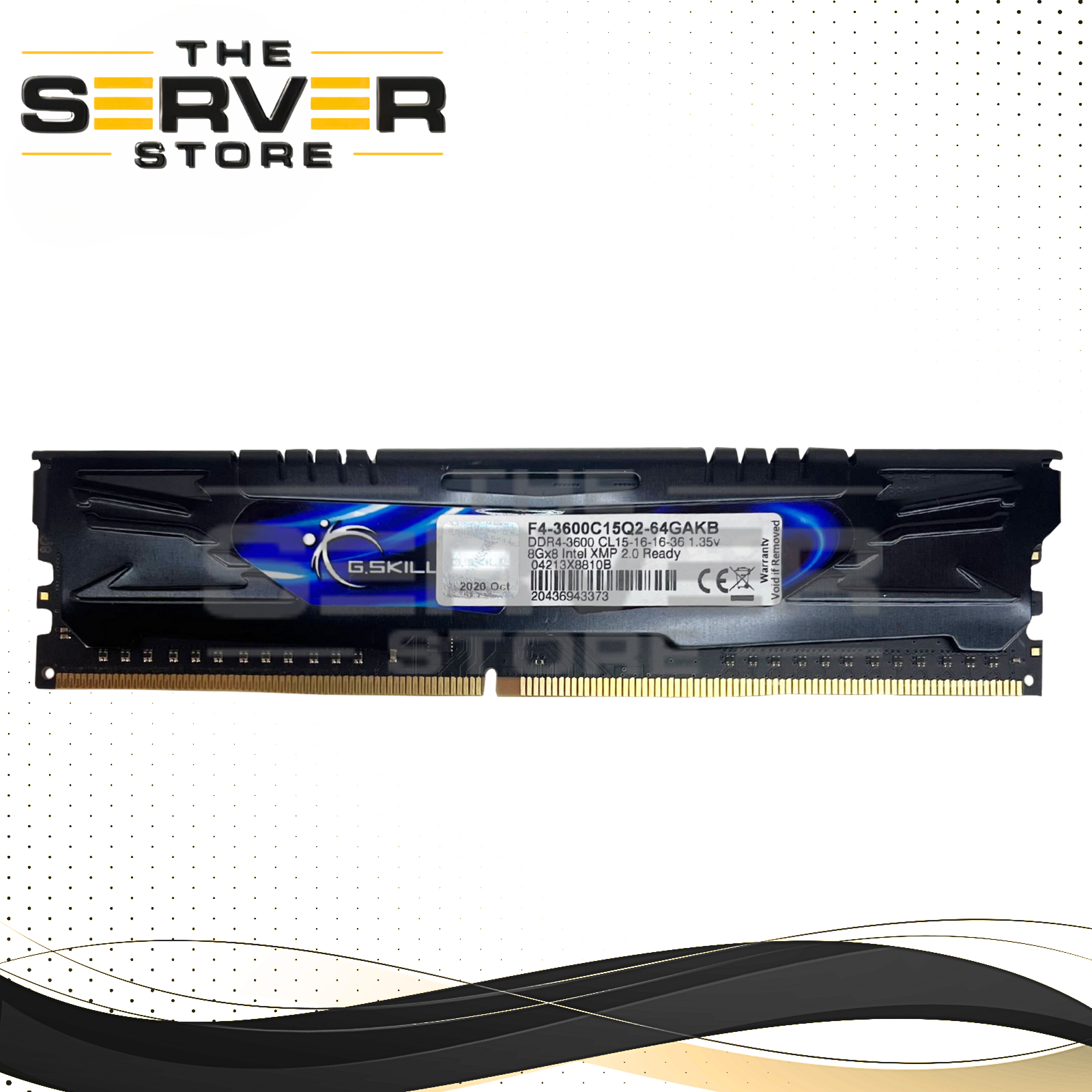 G.Skill Ares DDR4 8GB (1x8GB) 3600MHz PC4-28800 Gaming Memory Module F4-3600C15Q2-64GAKB
