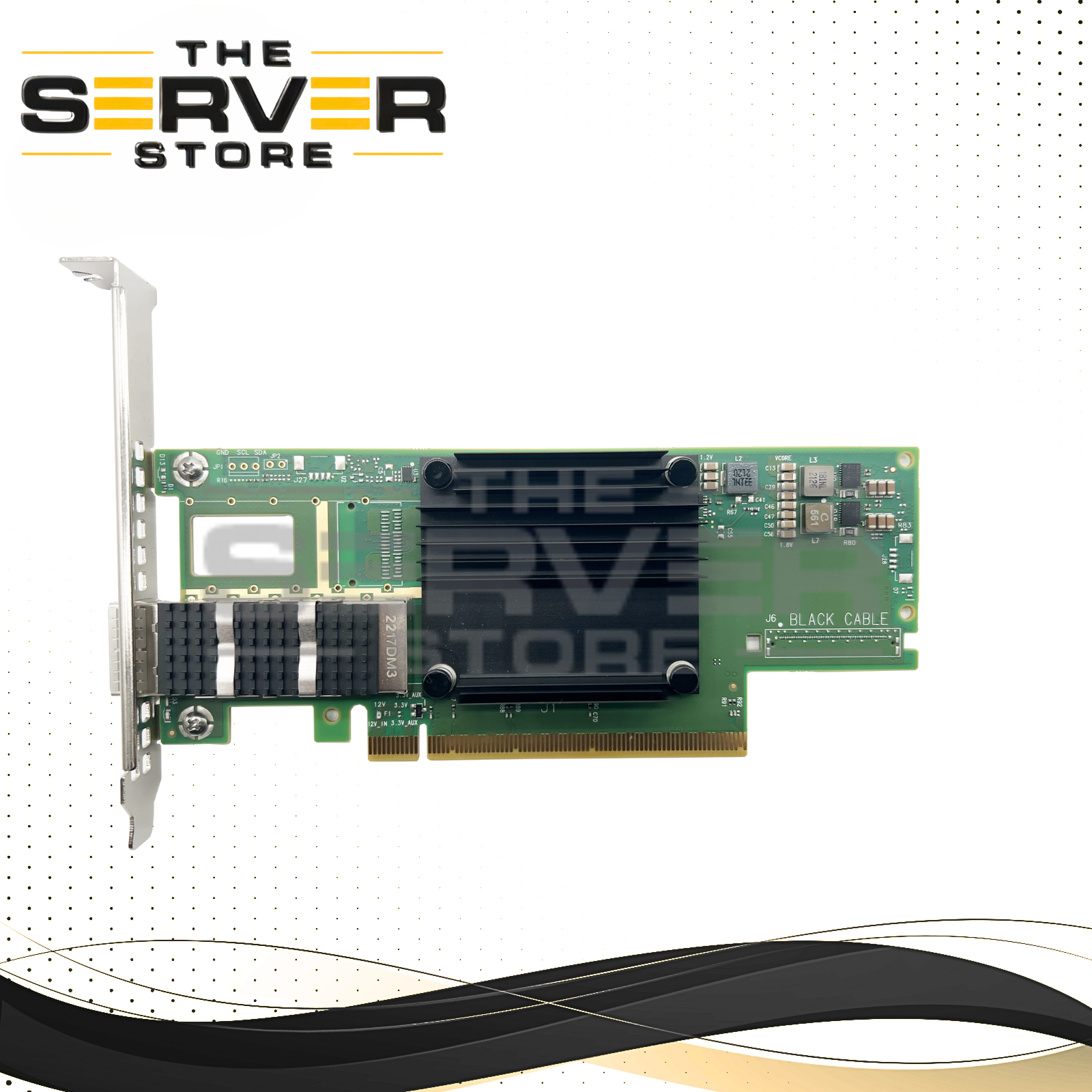 HPE Mellanox MCX653105A ConnectX-6 1xPort EDR/HDR 100GB Network Card P23665-B21 P24248-001 P24754-001