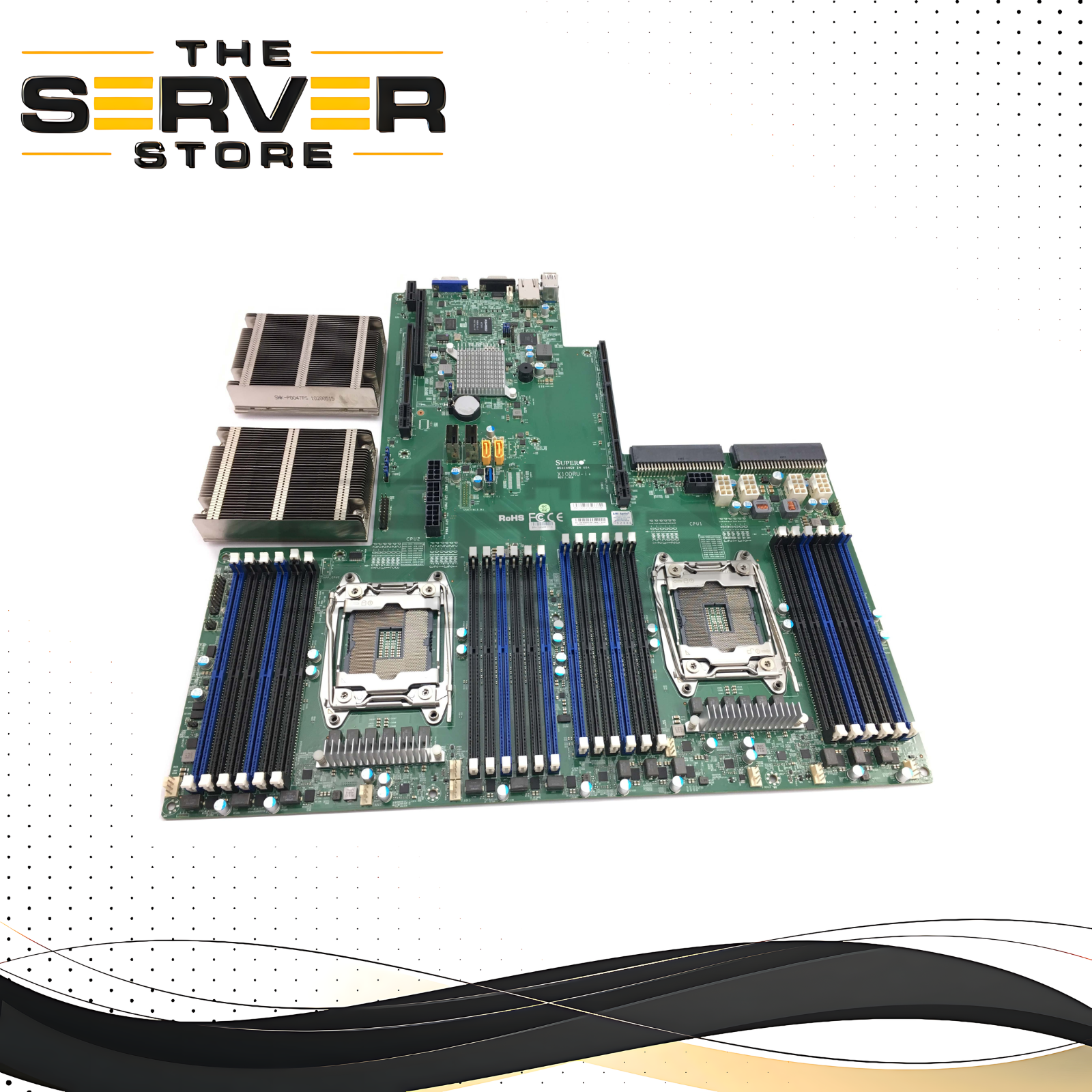 Supermicro Dual Intel Xeon e5-2600 v3/v4 LGA2011-3 DDR4 Motherboard X10DRU-I+