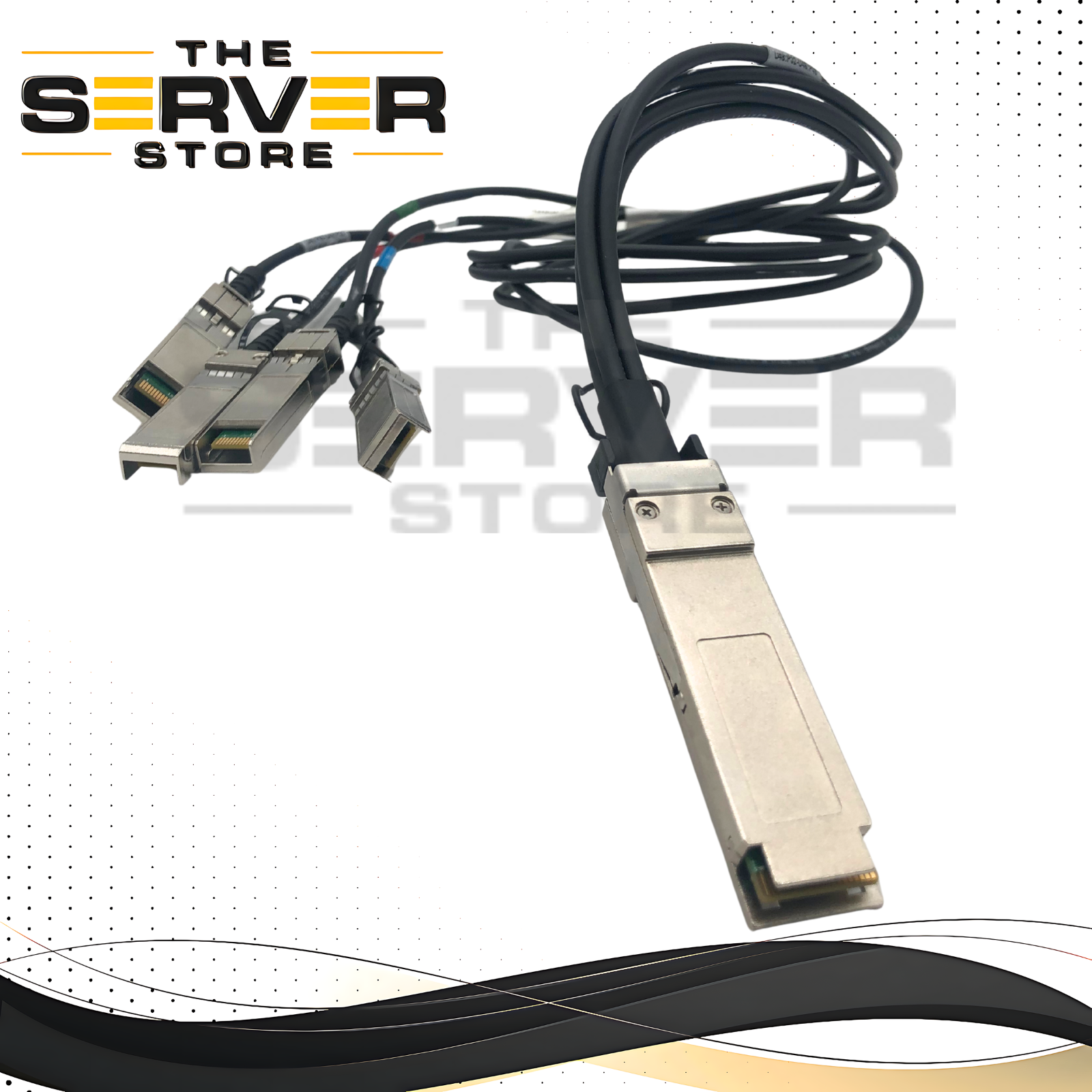 Teralux 40G QSFP+ to 4x 10G SFP+ Passive DAC Breakout Cable 1M ACQ128
