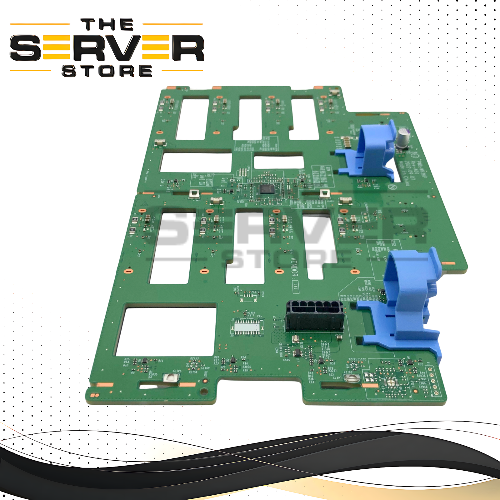 Dell PowerEdge T350 / T360 / T550 / T560 8-Bay 3.5" SAS/SATA HDD Backplane. P/N: XGXXF, 0XGXXF.