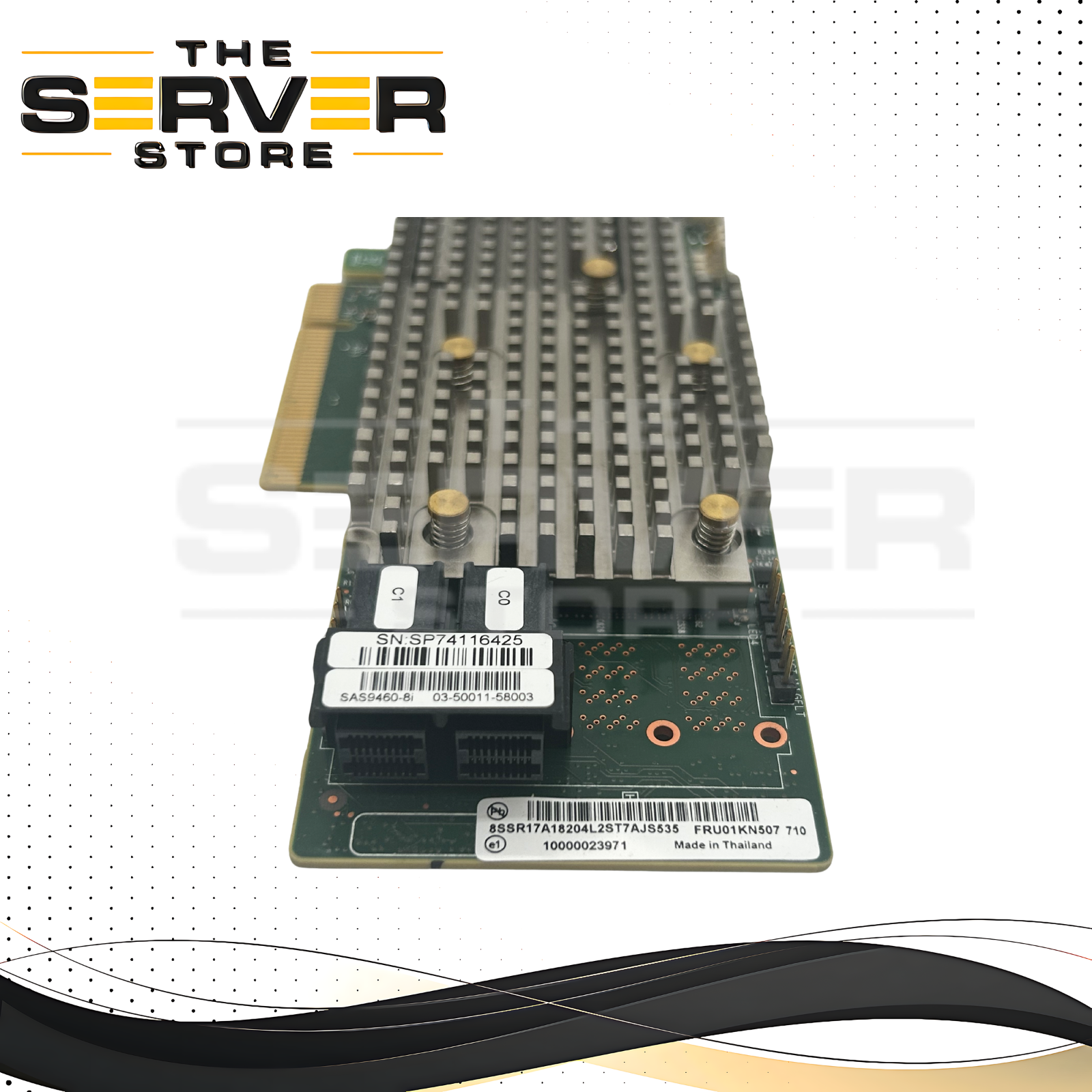 Broadcom MegaRAID 2B Cache 12GB SAS/SATA NVMe Tri-Mode RAID Controller 9460-8I
