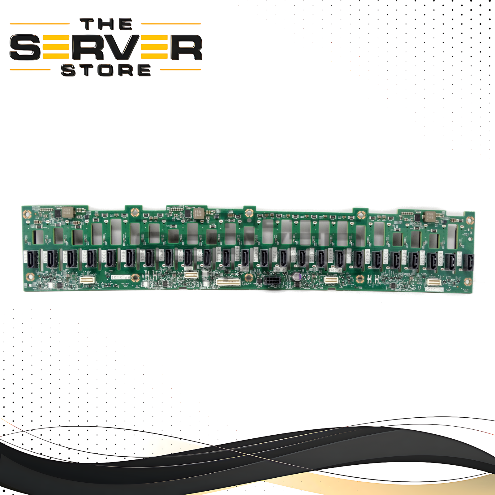 Dell EMC PowerEdge C6400 C6420 24 Bay 2.5'' SFF Hard Drive Backplane (WH91J)