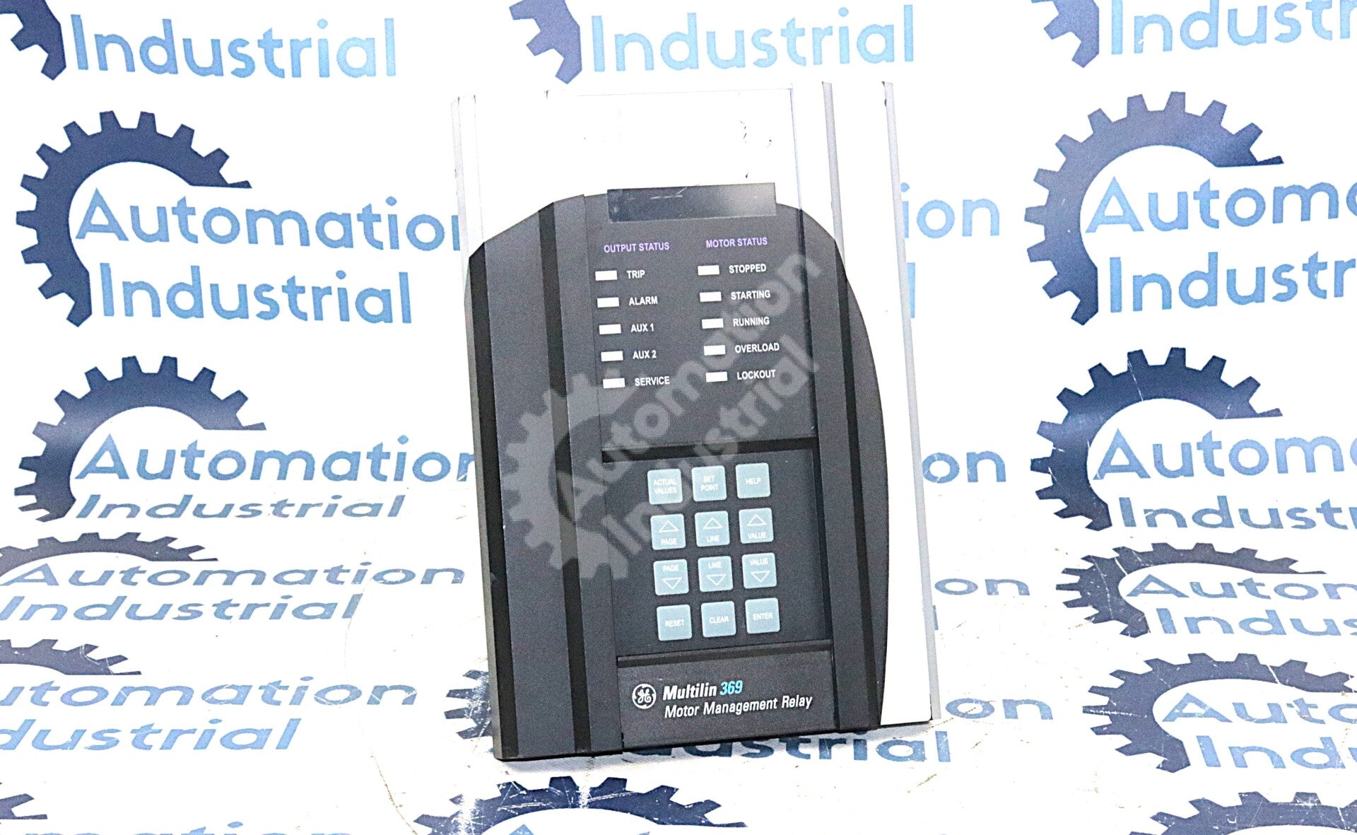 369-HI-0-M-0-0-0-E By GE Multilin  50-300VDC 50/60Hz 369 Motor Management Relay