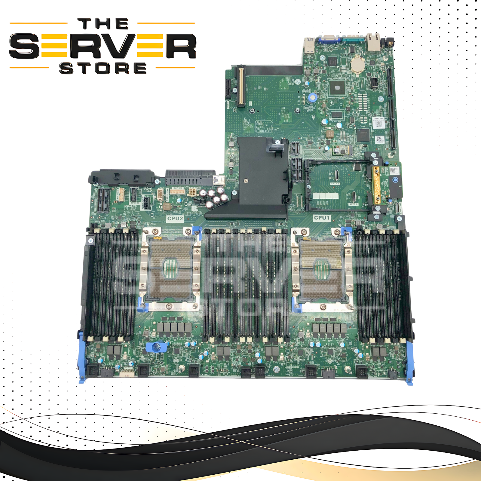 Dell EMC PowerEdge R740xd Server Motherboard. Dual LGA3647 Sockets for Intel Xeon Scalable CPUs. 24x DDR4 DIMM Slots. P/N: YNX56, 0YNX56.