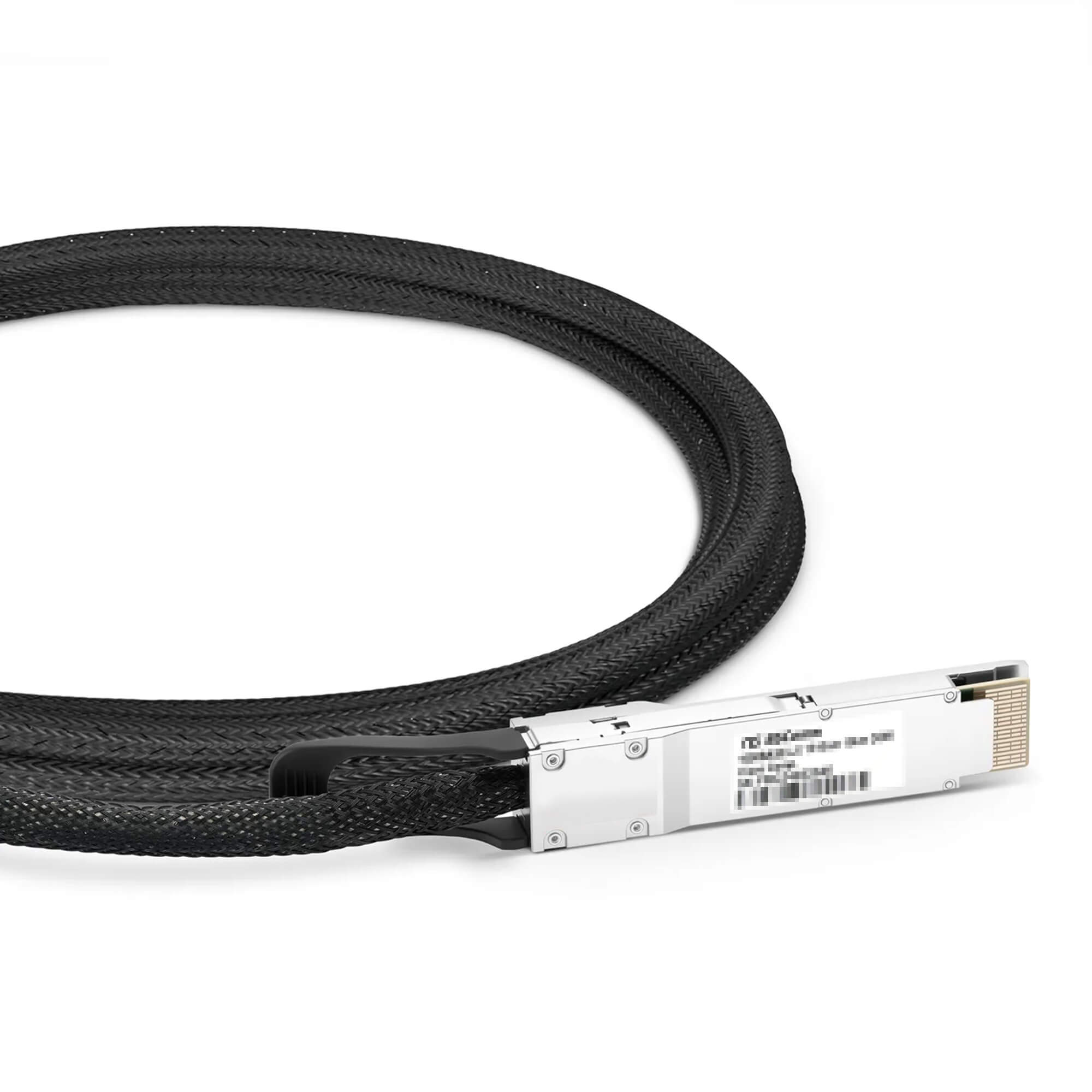 NSComm NVIDIA/Mellanox Compatible 400G QSFP112 Infiniband NDR Active Electrical Cable up to 3m(10ft)
