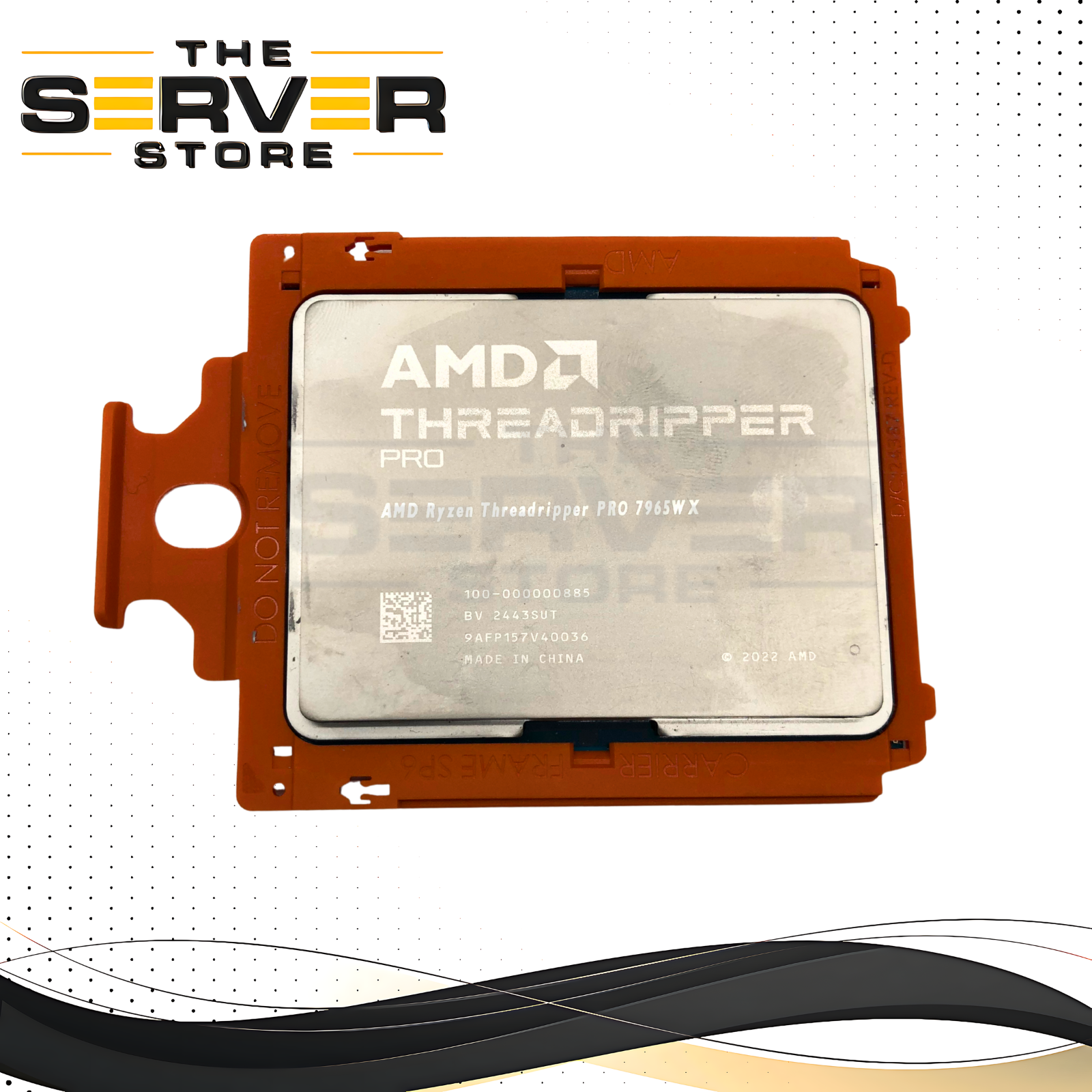 AMD Ryzen Threadripper PRO 7965WX 4.20GHz 24C sTR5 CPU Dell Locked AMD7965WX-DELL 100-000000885