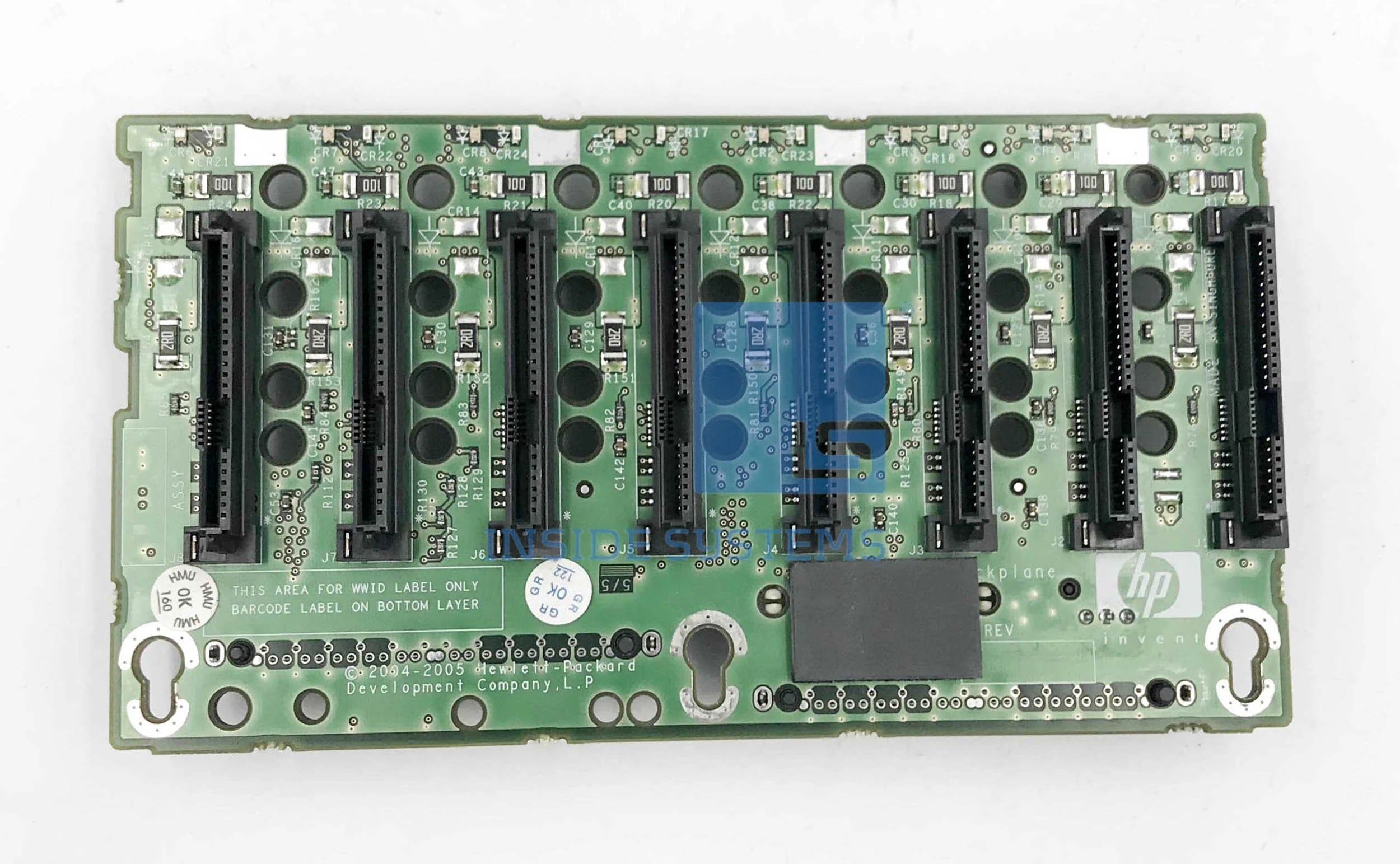 412736-001 SAS SATA SFF 8-Bay Backplane Board for DL380 G5 Server