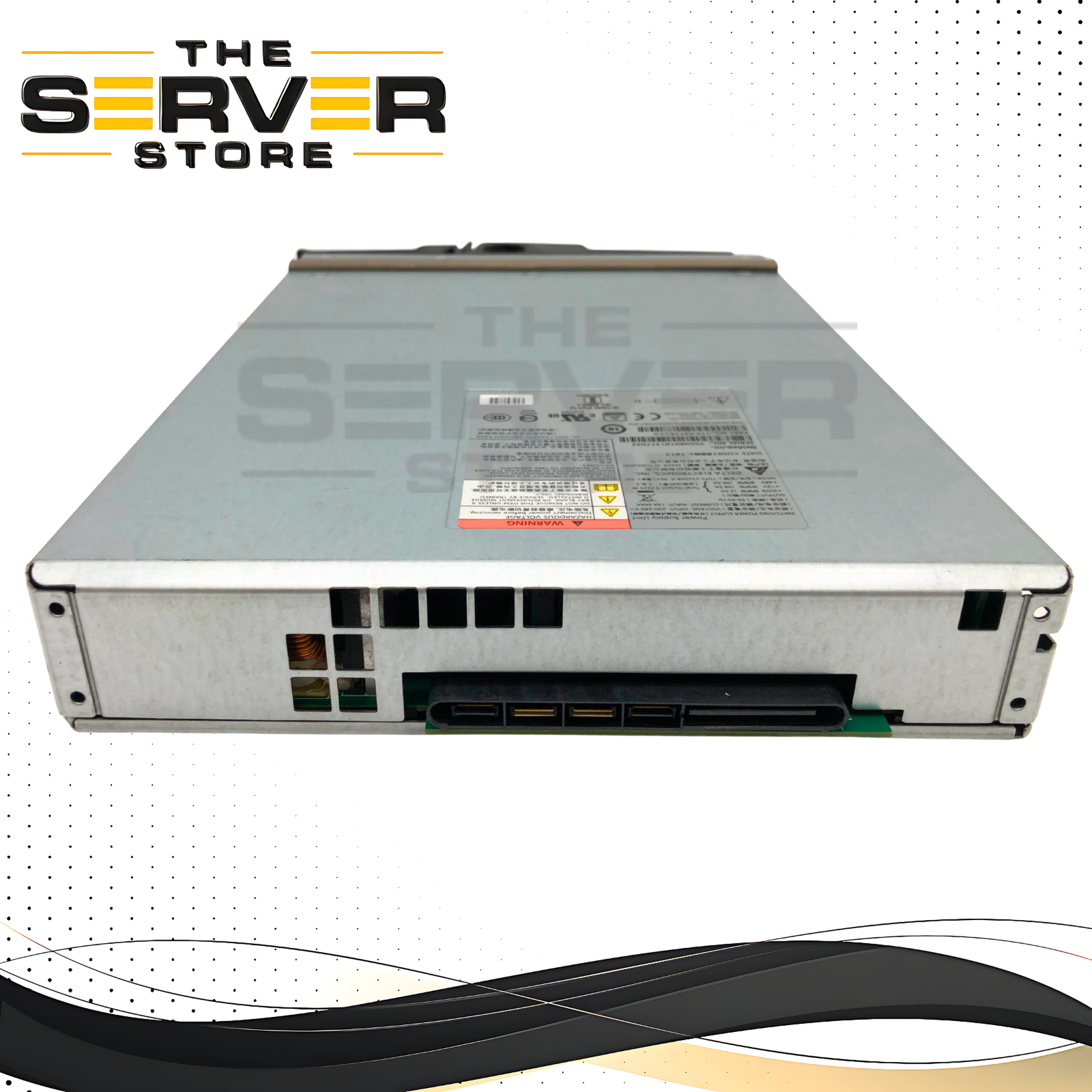 NetApp 2325W 80+ Platinum Redundant Hot-Swap Power Supply Unit (PSU) for DS460C Disk Shelf. OEM by Delta. P/N: TDPS-2325AB, 114-00176+C0.
