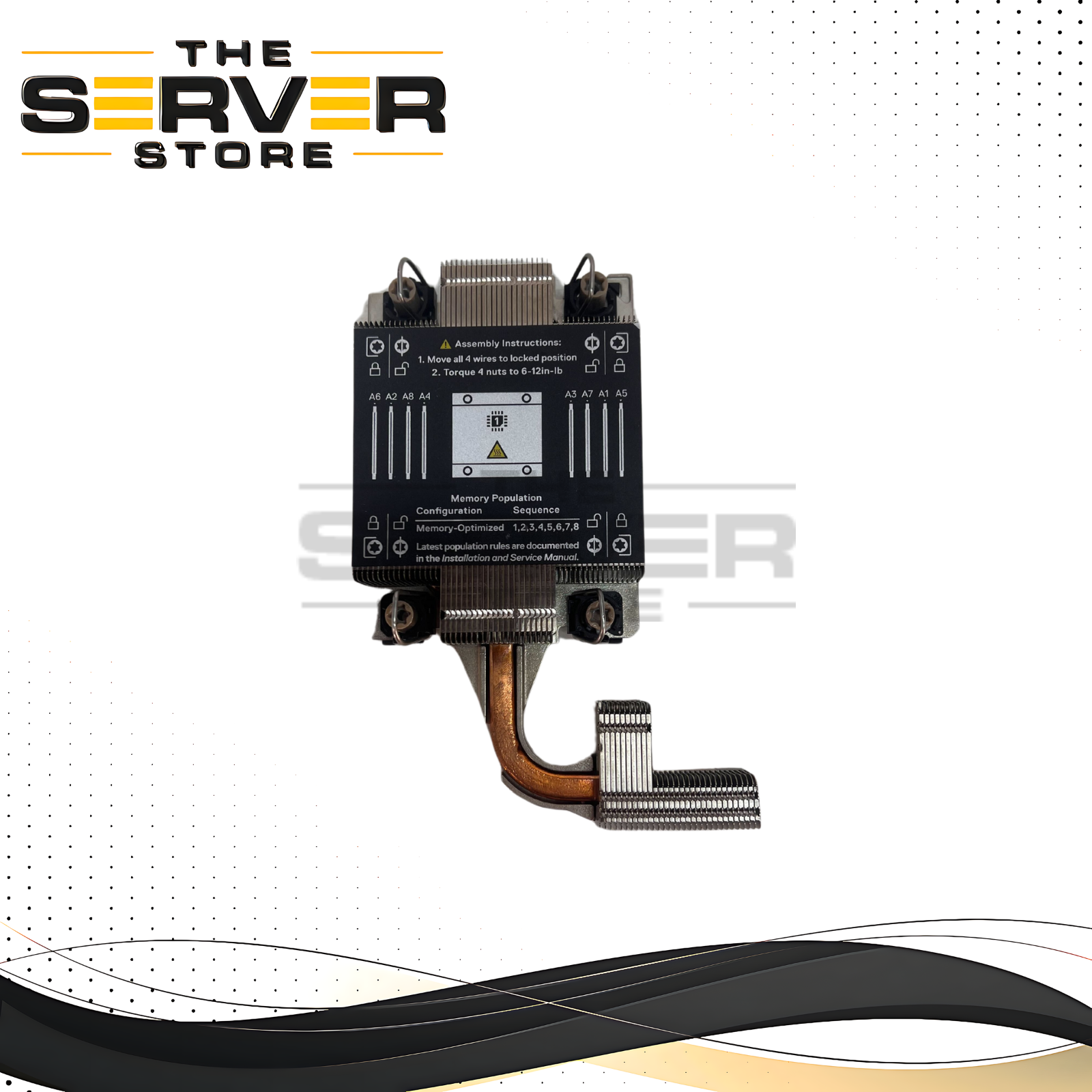 Dell PowerEdge XR11 Heatsink (T6RDH)