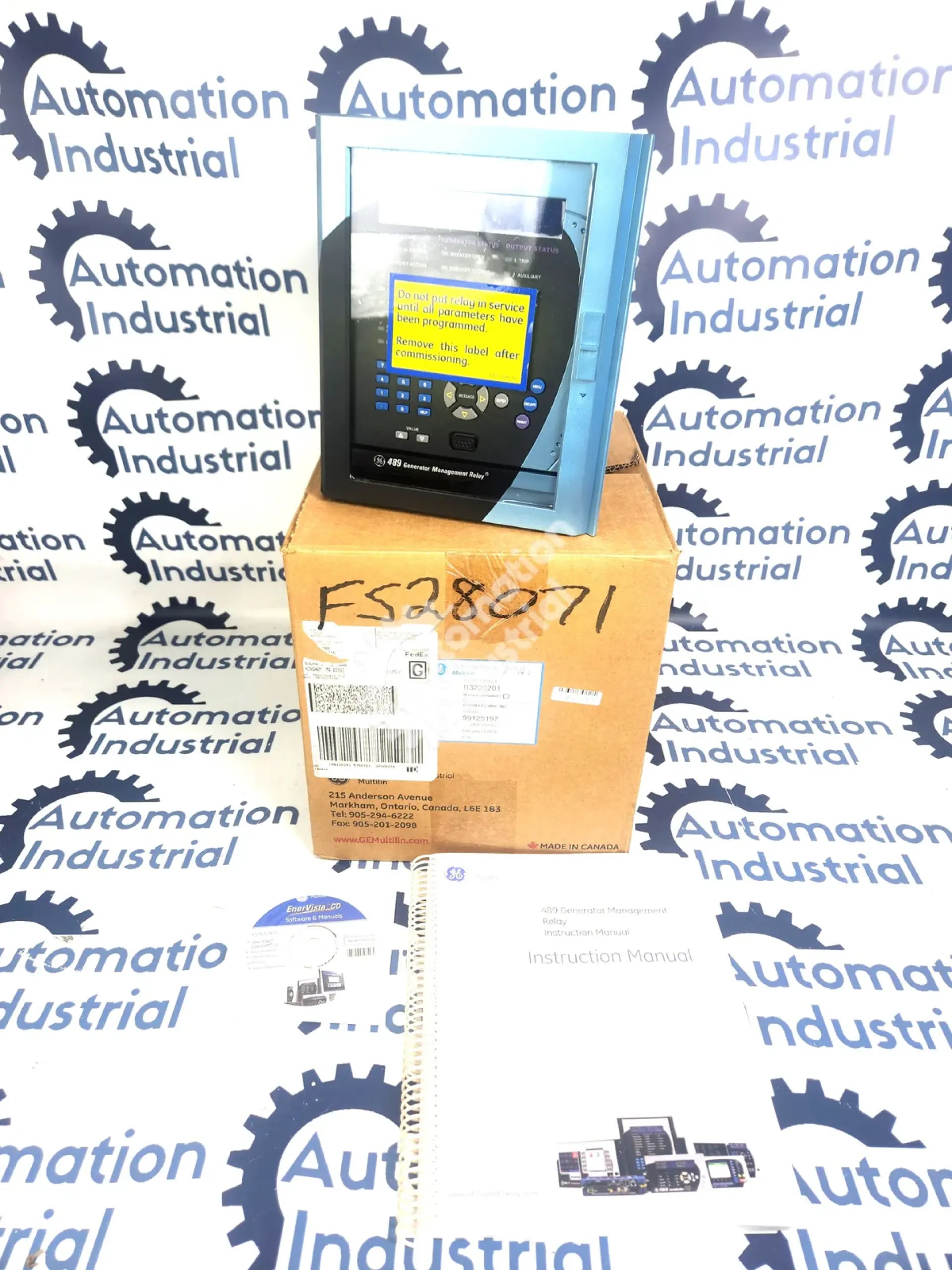 489-P5-LO-A1-E By GE Multilin Generator Management Relay NSFP