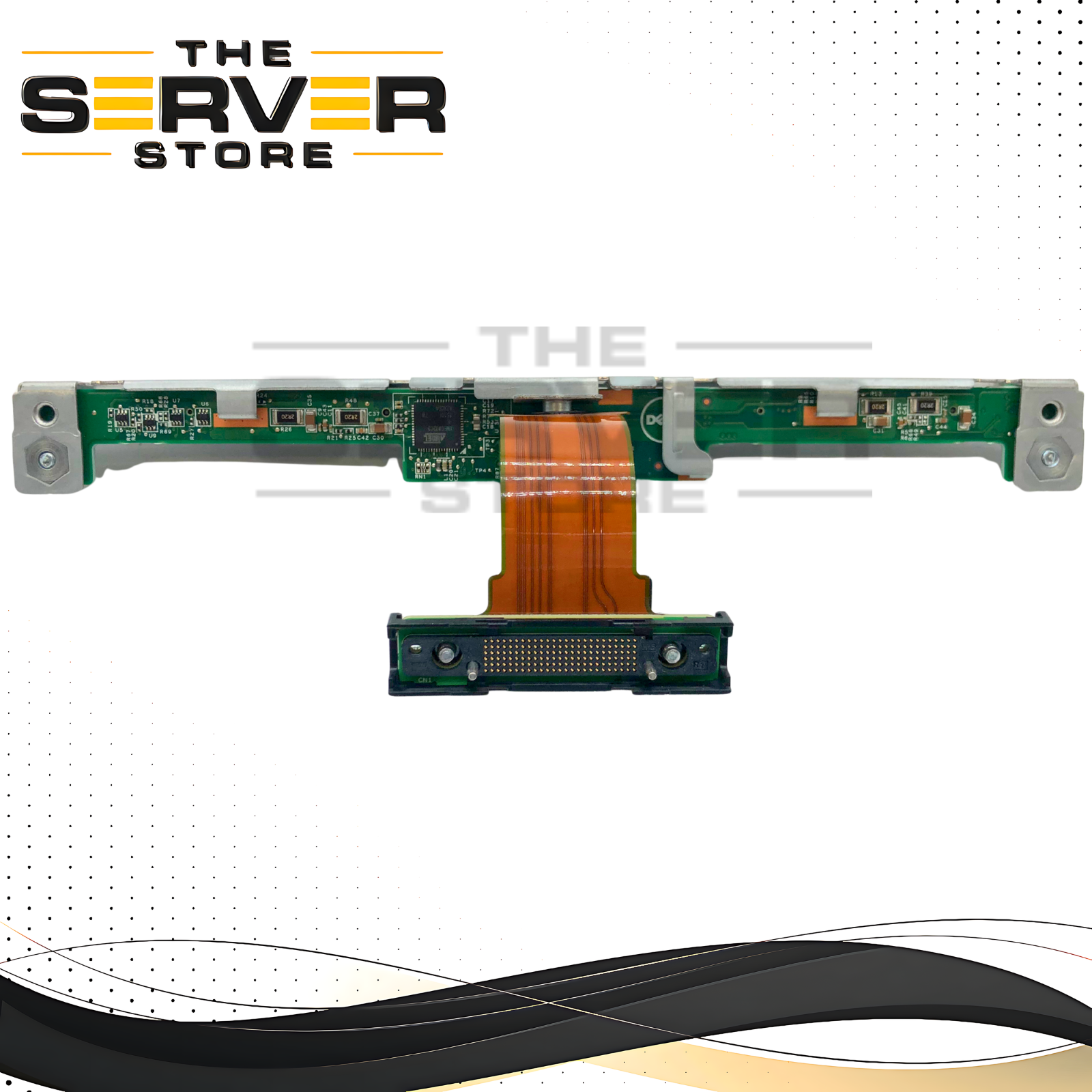 Dell PowerEdge FC630 Blade Server 2-Bay 2.5" SFF SAS/SATA Hard Drive Backplane with Bracket. P/N: T8GJR, 0T8GJR.