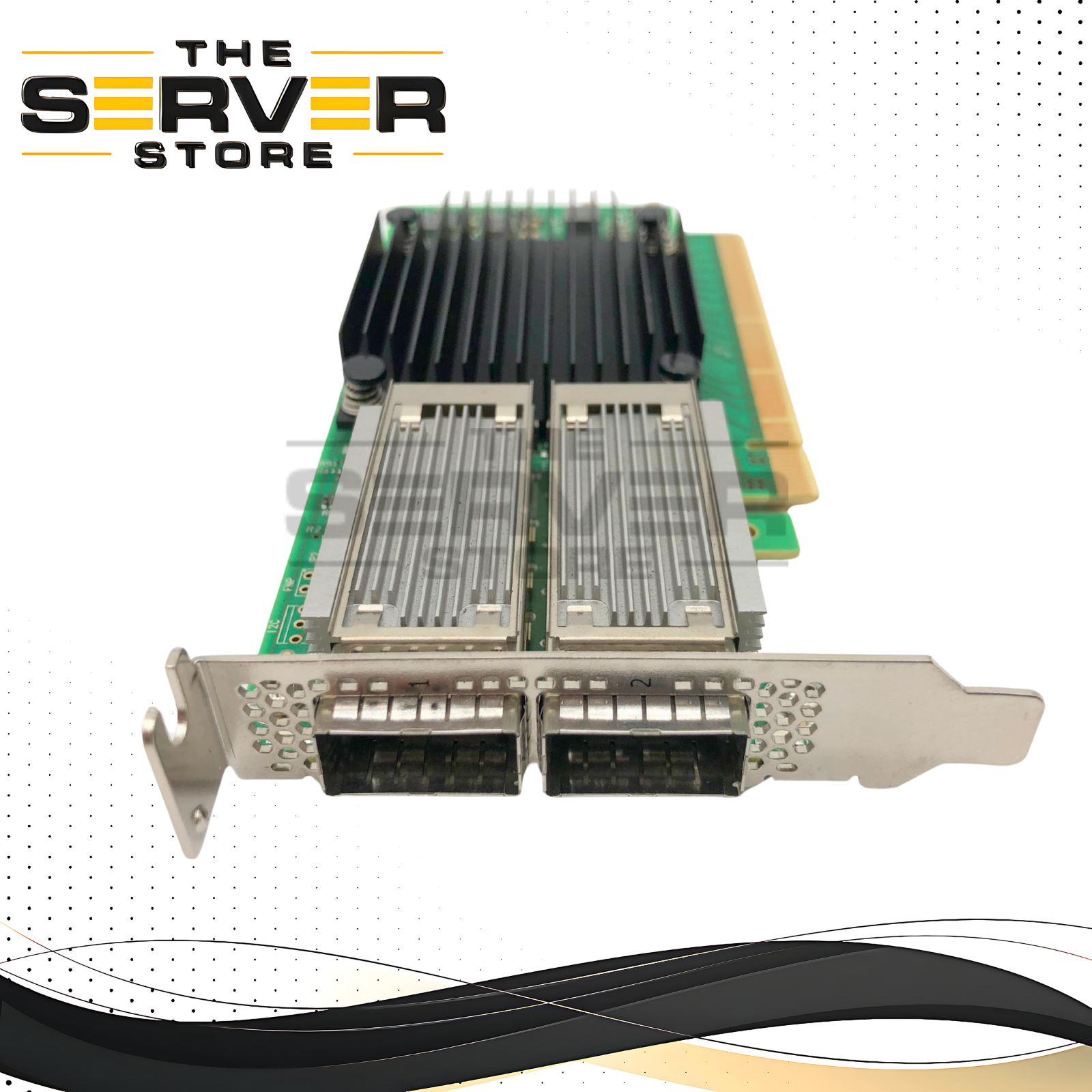 Mellanox ConnectX-5 VPI Adapter Card. EDR InfiniBand (100Gb/s) & 100GbE. Dual-Port QSFP28. PCIe 4.0 x16. Low Profile. P/N: MCX556A-EDAT.