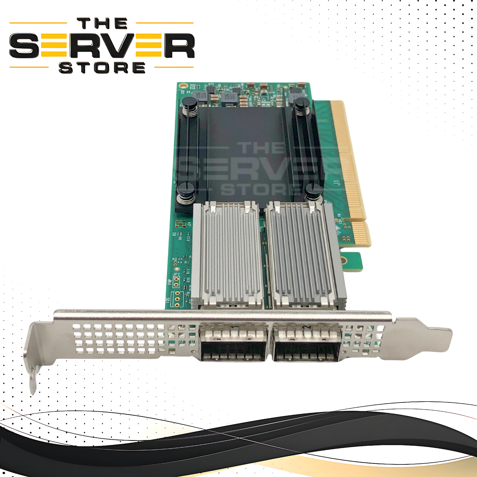 HPE Mellanox ConnectX-5 Dual-Port 100GbE Network Adapter Card, InfiniBand / Ethernet, High-Profile. P/N: 878579-001.