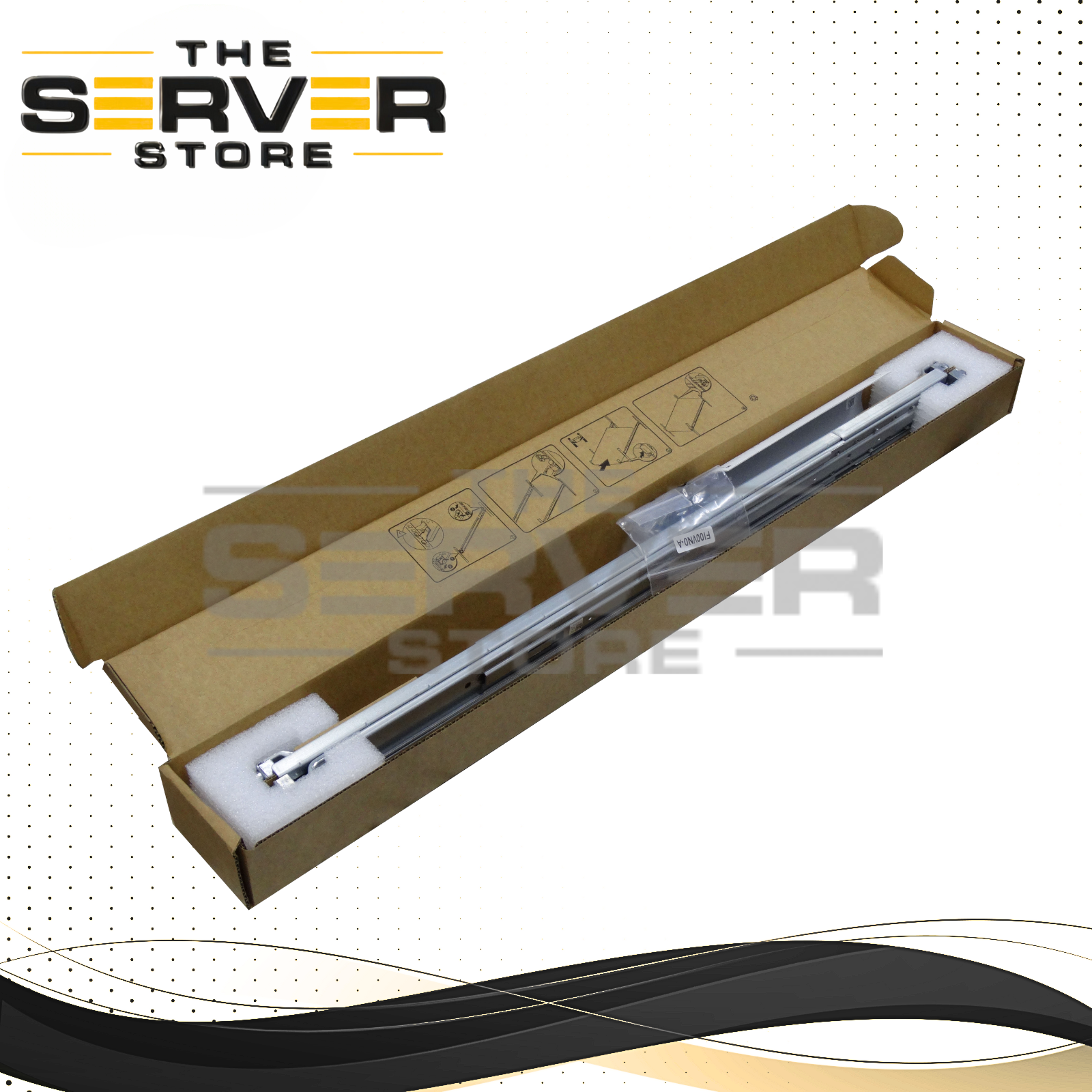 (New Open Box) Dell PowerEdge Static 2U King Slide Rail Kit C6220/C6300/C6420/C6525 2CKCH 02CKCH