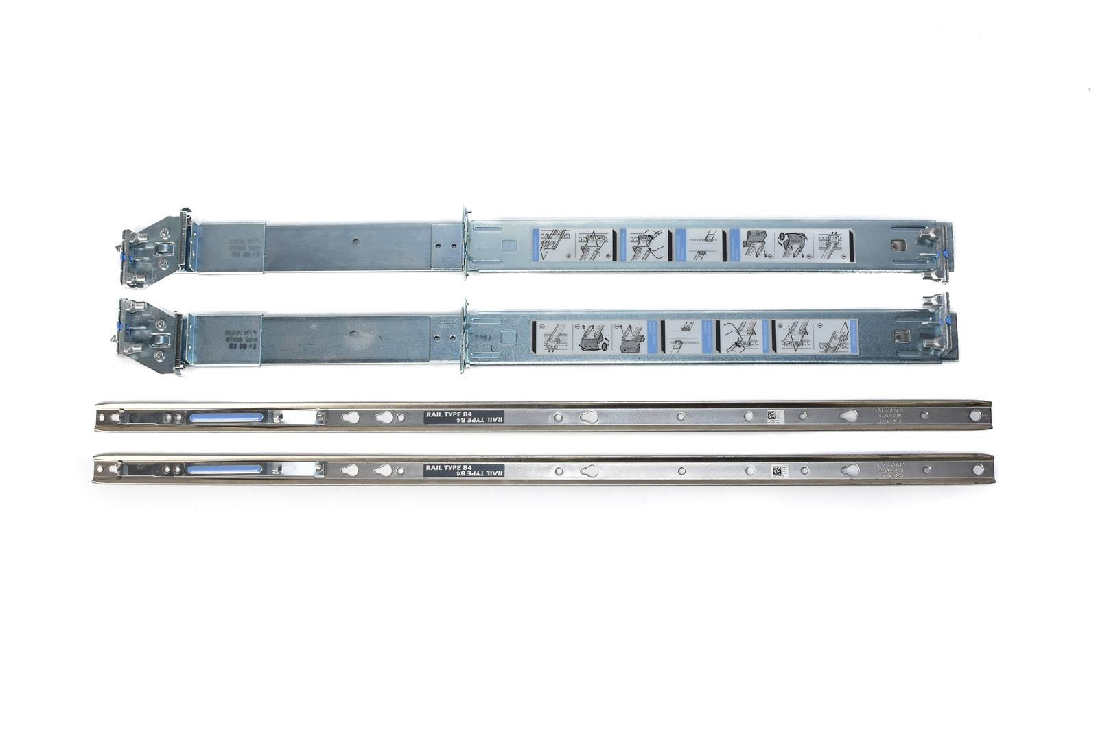 Dell PowerEdge R510 R515 R520 R720 R730 2U Ready Rail Kit (J642R)