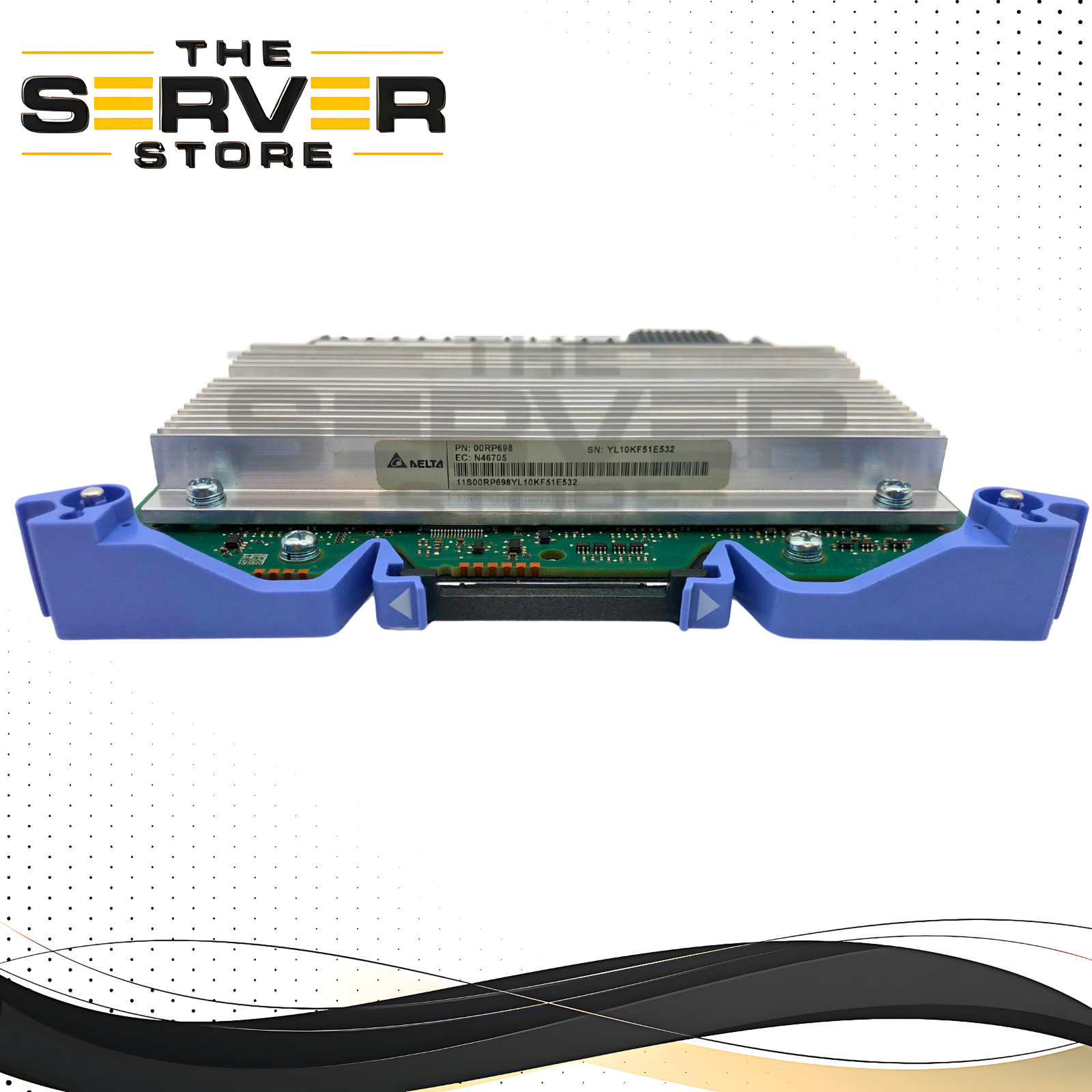 IBM POWER8 Memory Buffer Voltage Regulator Module (VRM). OEM by Delta Electronics. P/N: 00RP698, CENT, ECD22020004 REV. 02.
