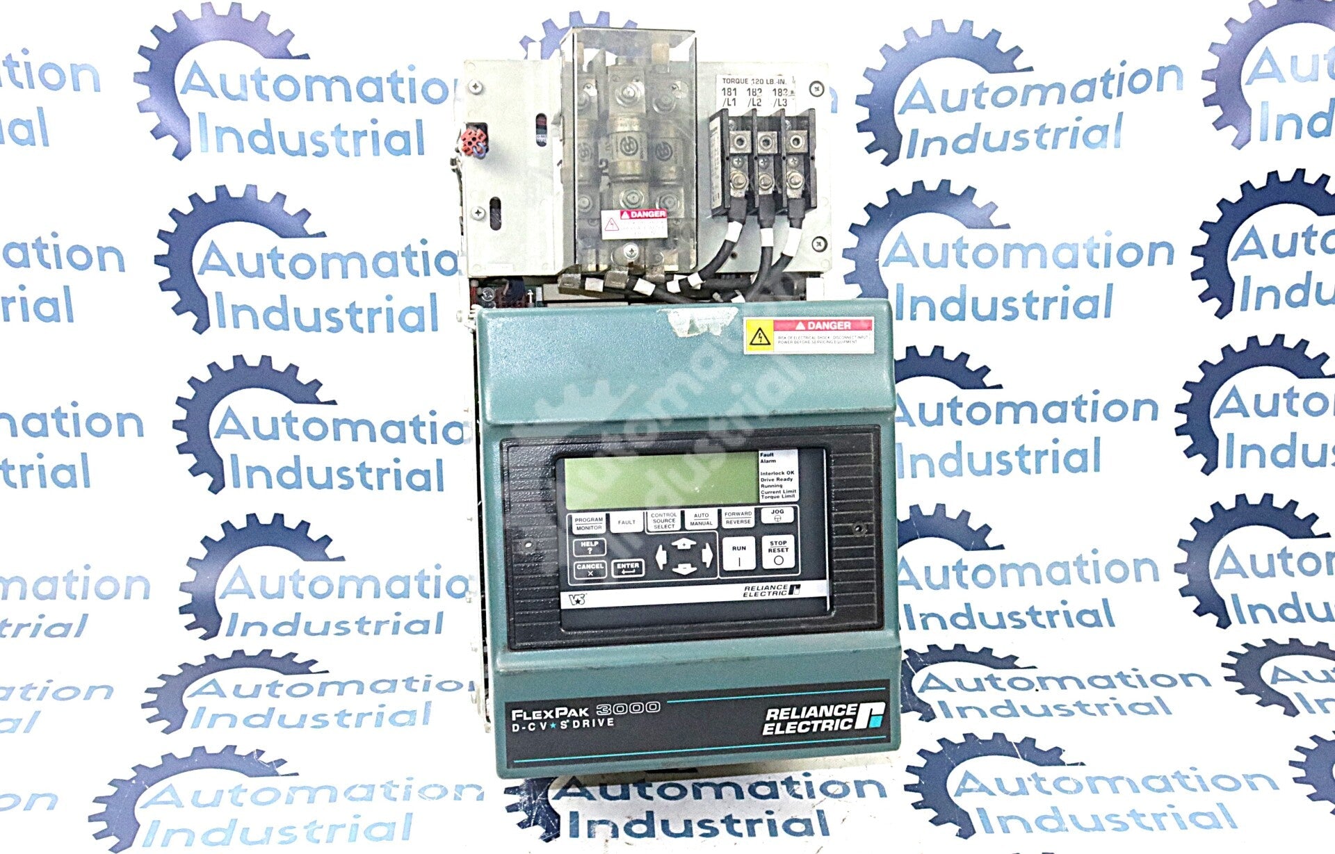 60FN4042 By Reliance Electric 230-460VAC 50/60Hz 94Amp 3PH FlexPak 3000 DC Drive