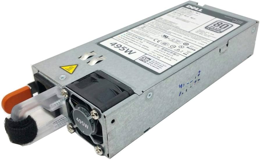 FUENTE DE ALIMENTACIÓN REDUNDANTE INTERCAMBIABLE EN CALIENTE 495W SERVIDOR T320 T420 DF83C 8M7N4