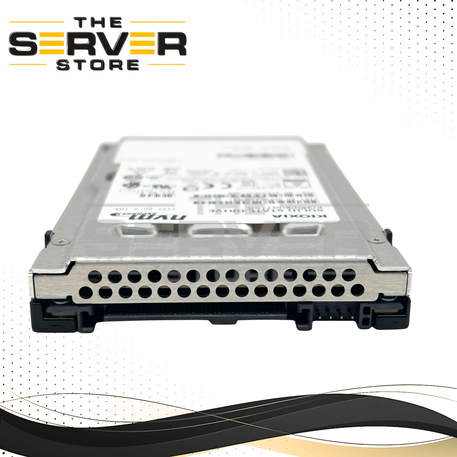 NetApp 7.68TB NVME U.2 PCIe Gen 3.0 x4 RI SFF 2.5" SSD Kioxia CM5-R Series KCM5DRUG7T68 X4013A X90-4013A