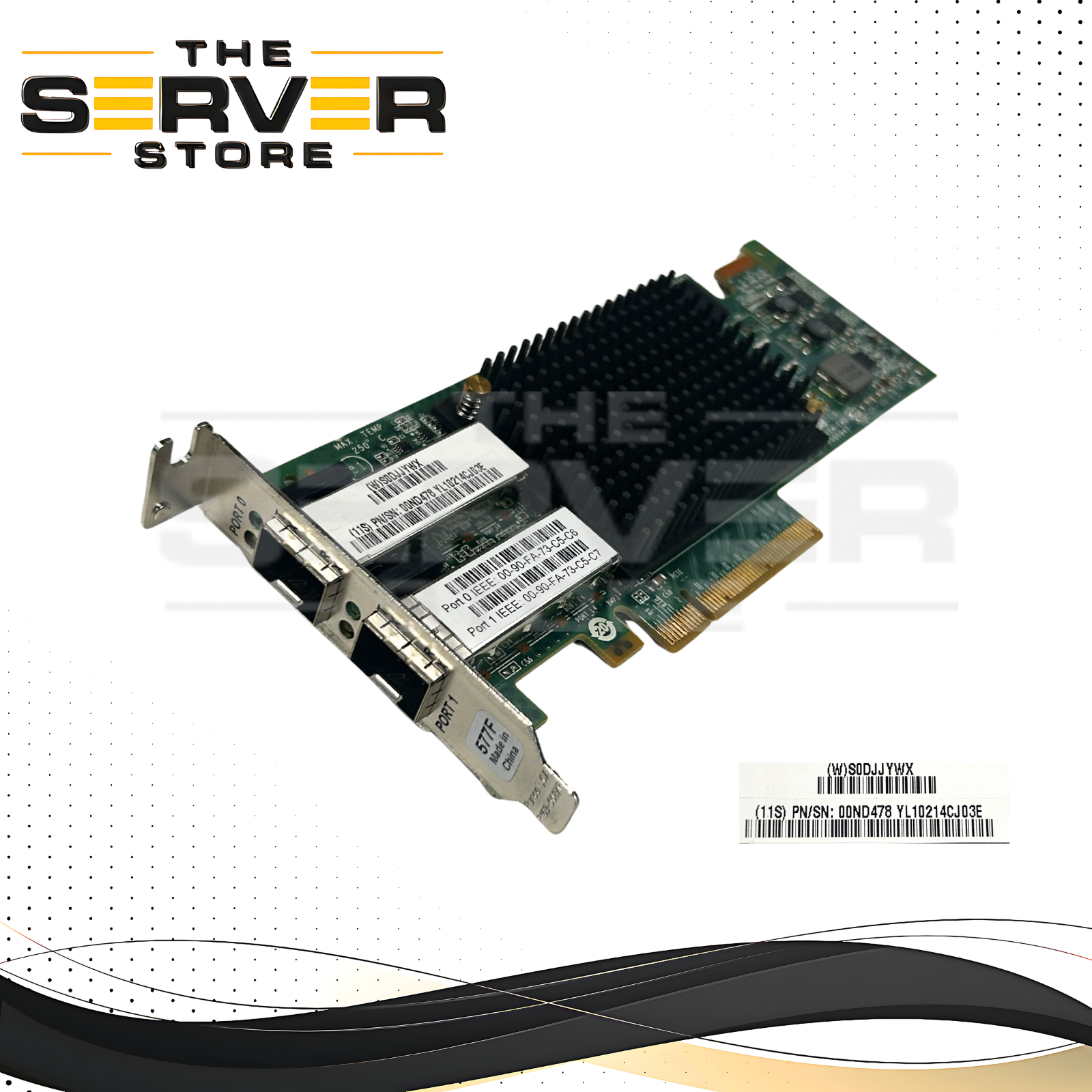 IBM LPe16002 16Gb 2-Port Fibre Channel Adapter 00ND478
