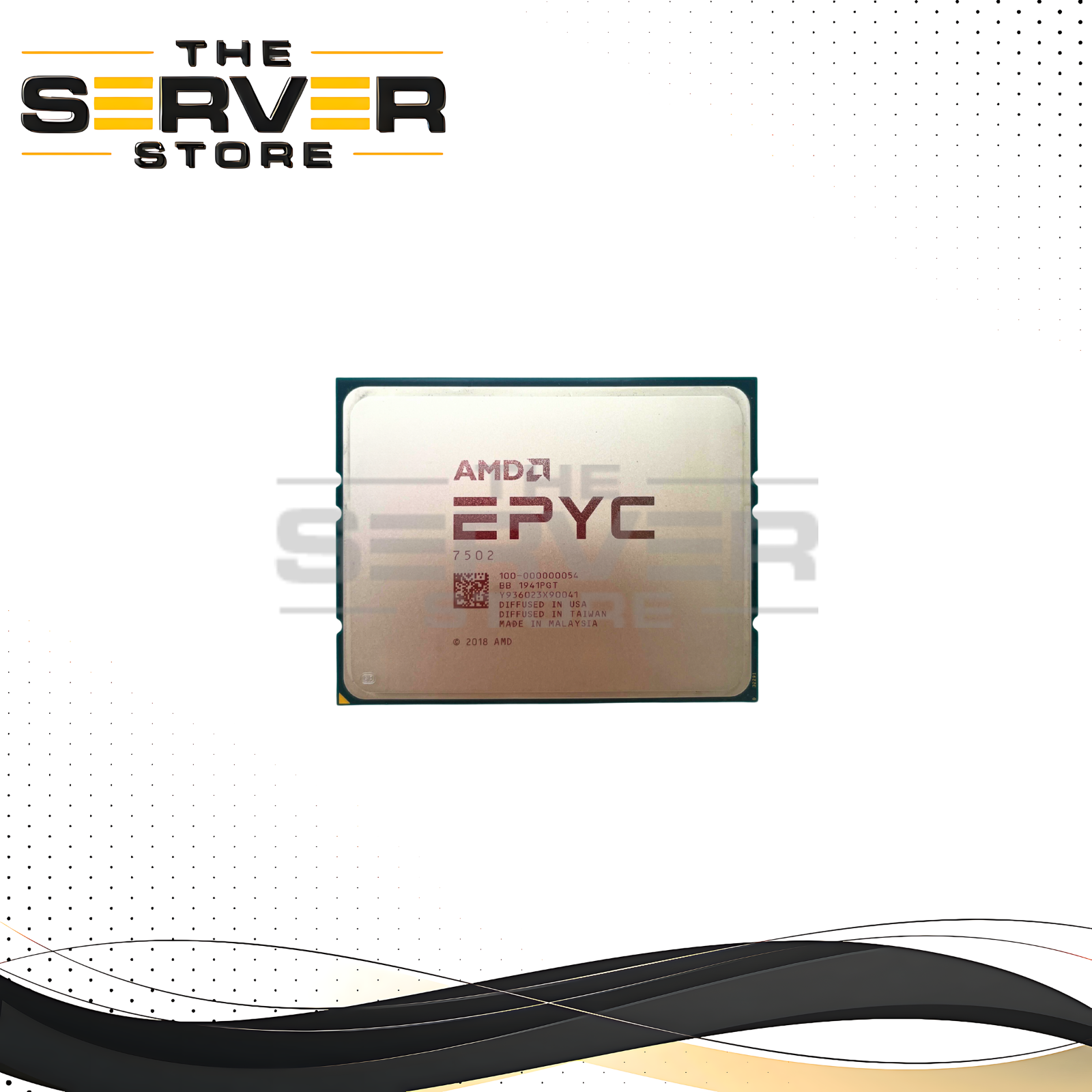 AMD EPYC 7502 2.5GHz 32 Core 128MB 180W SP3 CPU (LENOVO LOCKED) 100-000000054