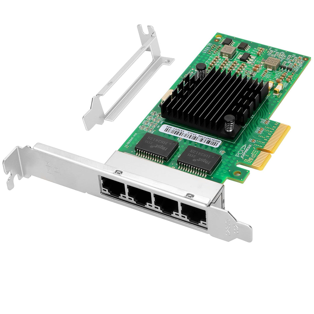 Network Card for I350-T4V2 PCI-E Four RJ45 Gigabit Ports Server Adapter NIC placa