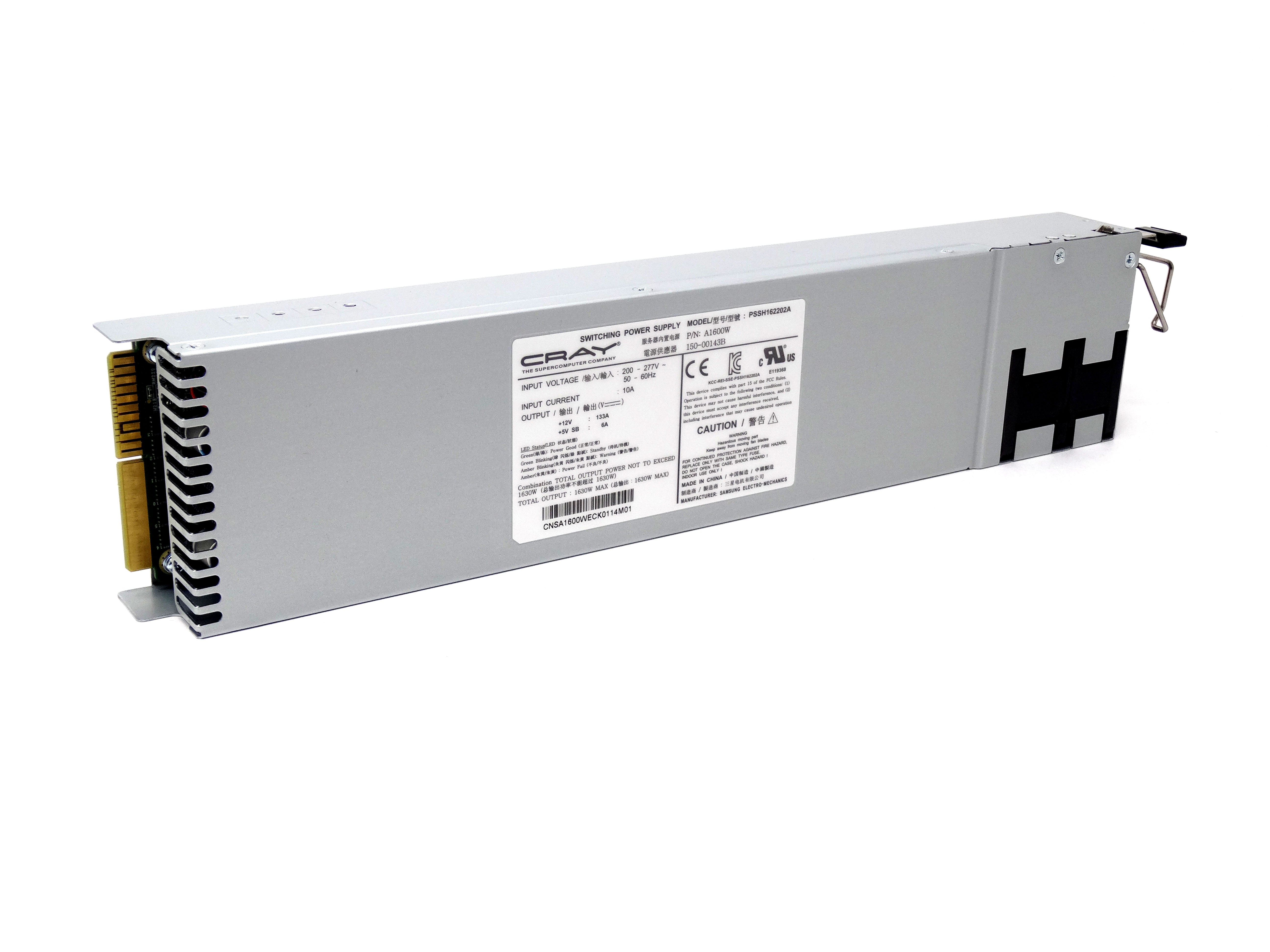 CRAY 1600W Watt Switching Power Supply (PSSH162202A)