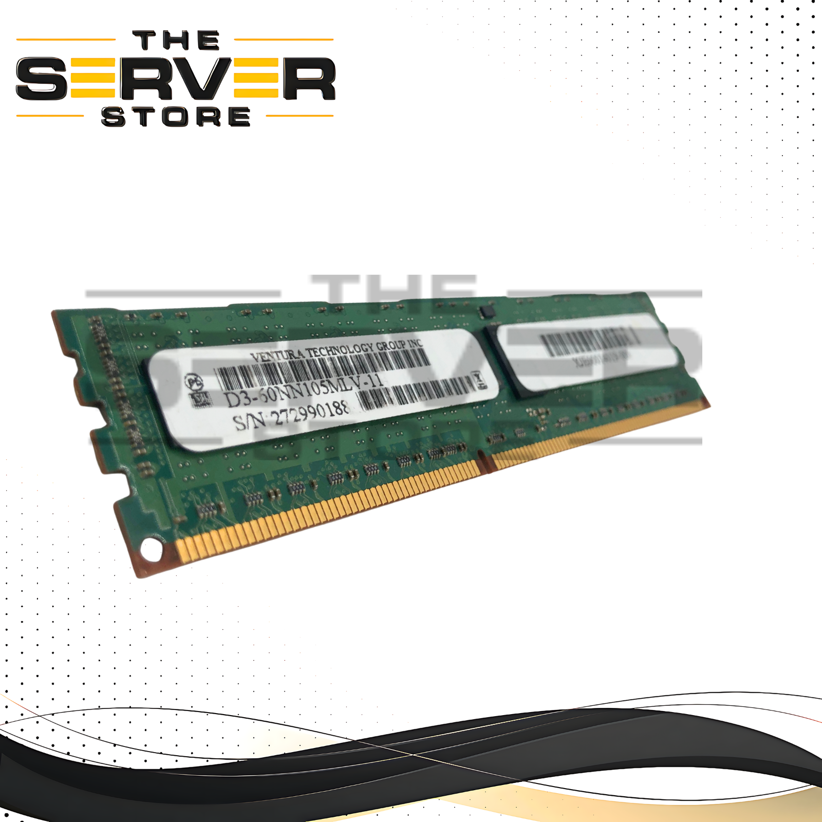 Ventura 8GB 2Rx4 PC3L-10600R DDR3L 1333MHz ECC REG RAM D3-60NN105MLV-11